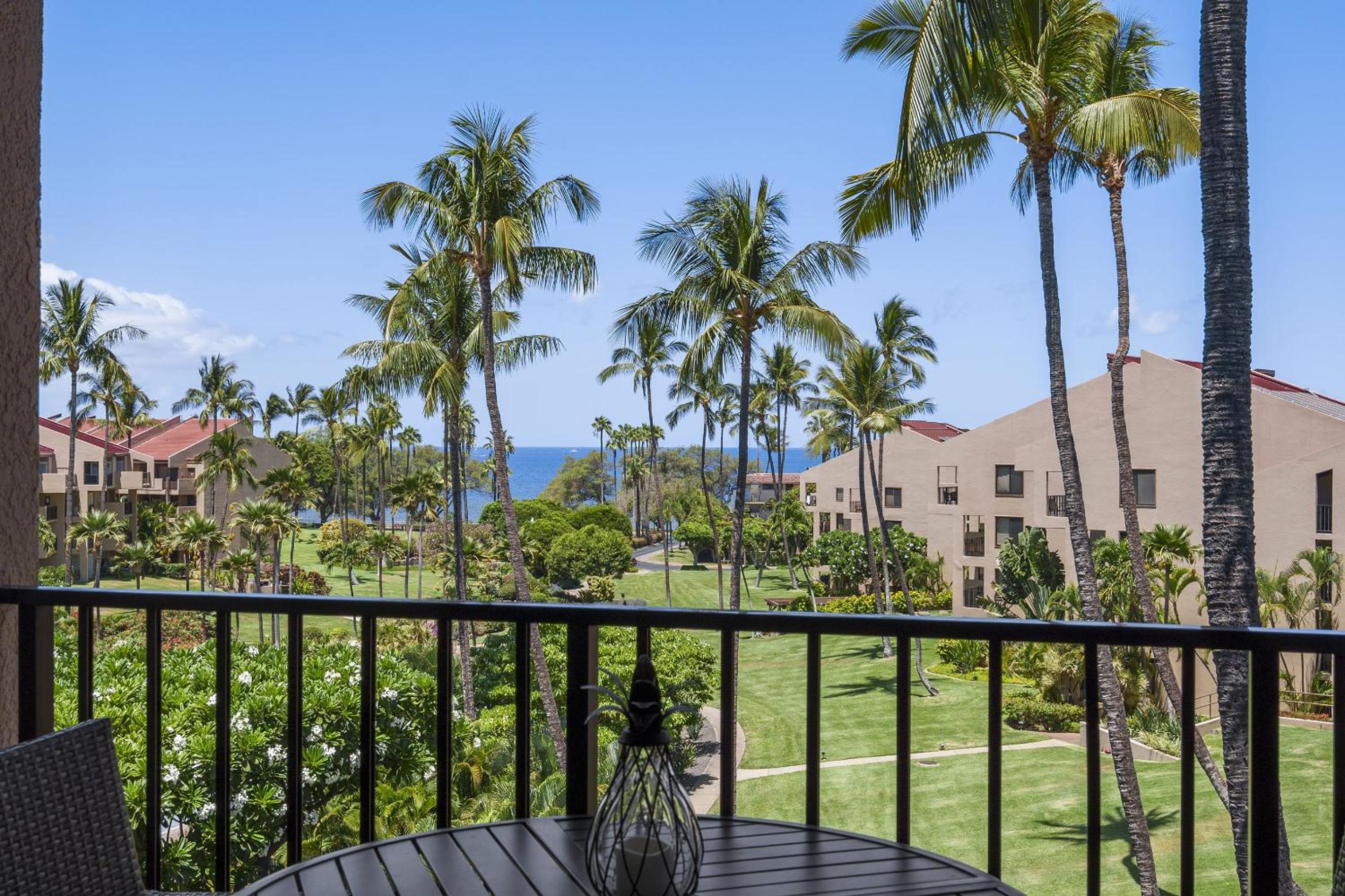 Discover Kamaole Sands 5-414: Penthouse Perfection w/Split AC, Ocean View, Wi-Fi