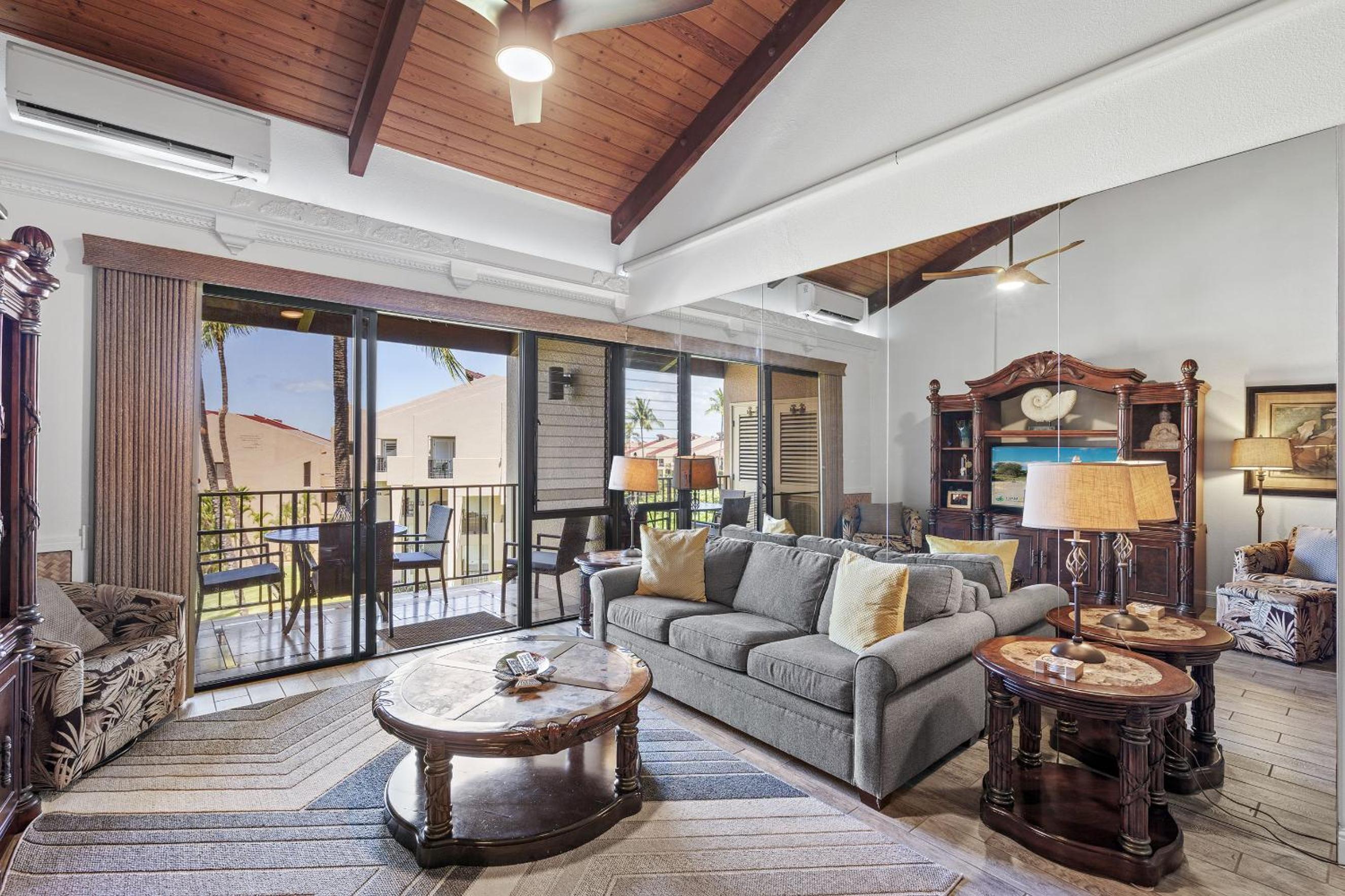 Discover Kamaole Sands 5-414: Penthouse Perfection w/Split AC, Ocean View, Wi-Fi