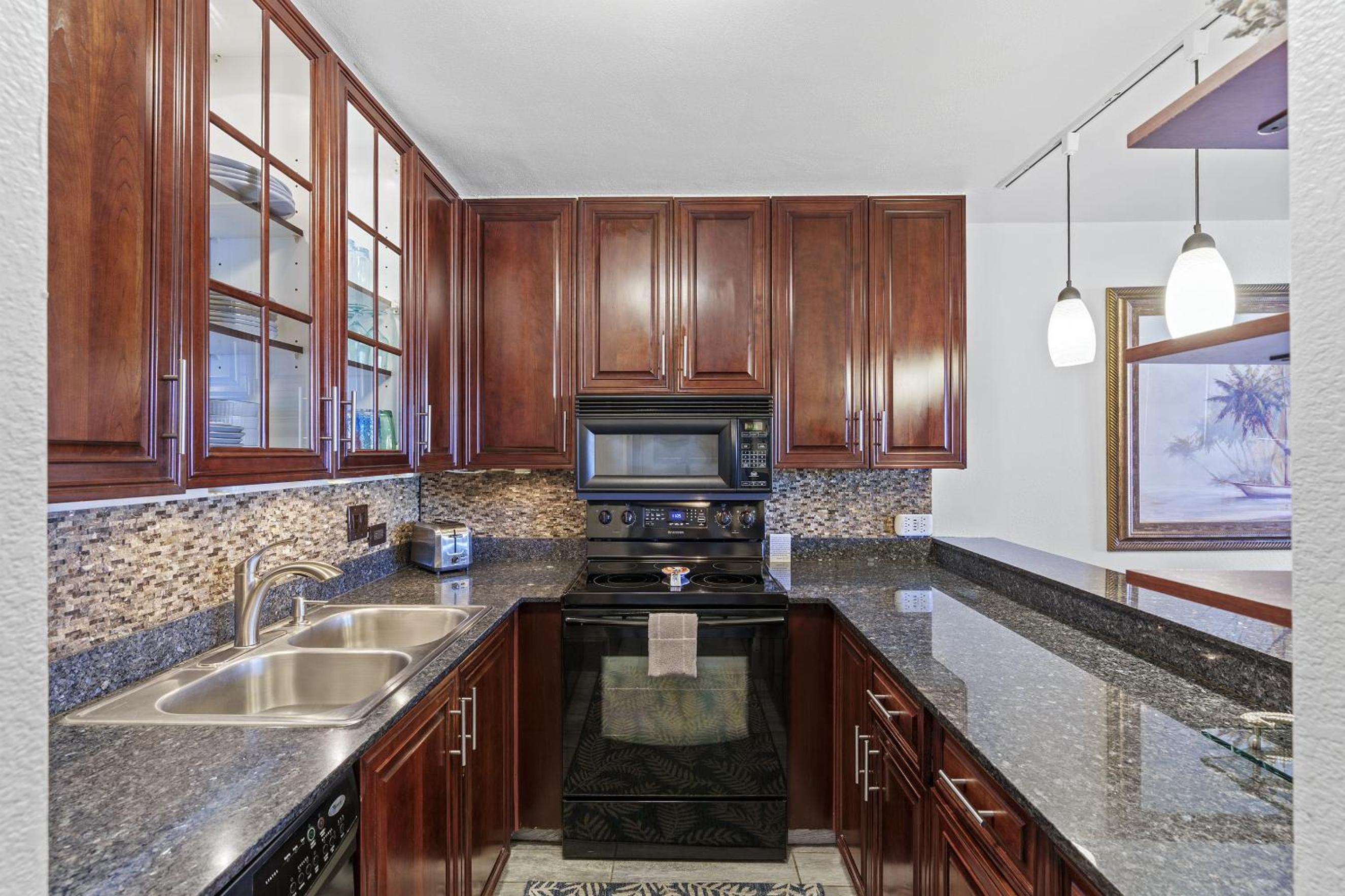Discover Kamaole Sands 5-414: Penthouse Perfection w/Split AC, Ocean View, Wi-Fi