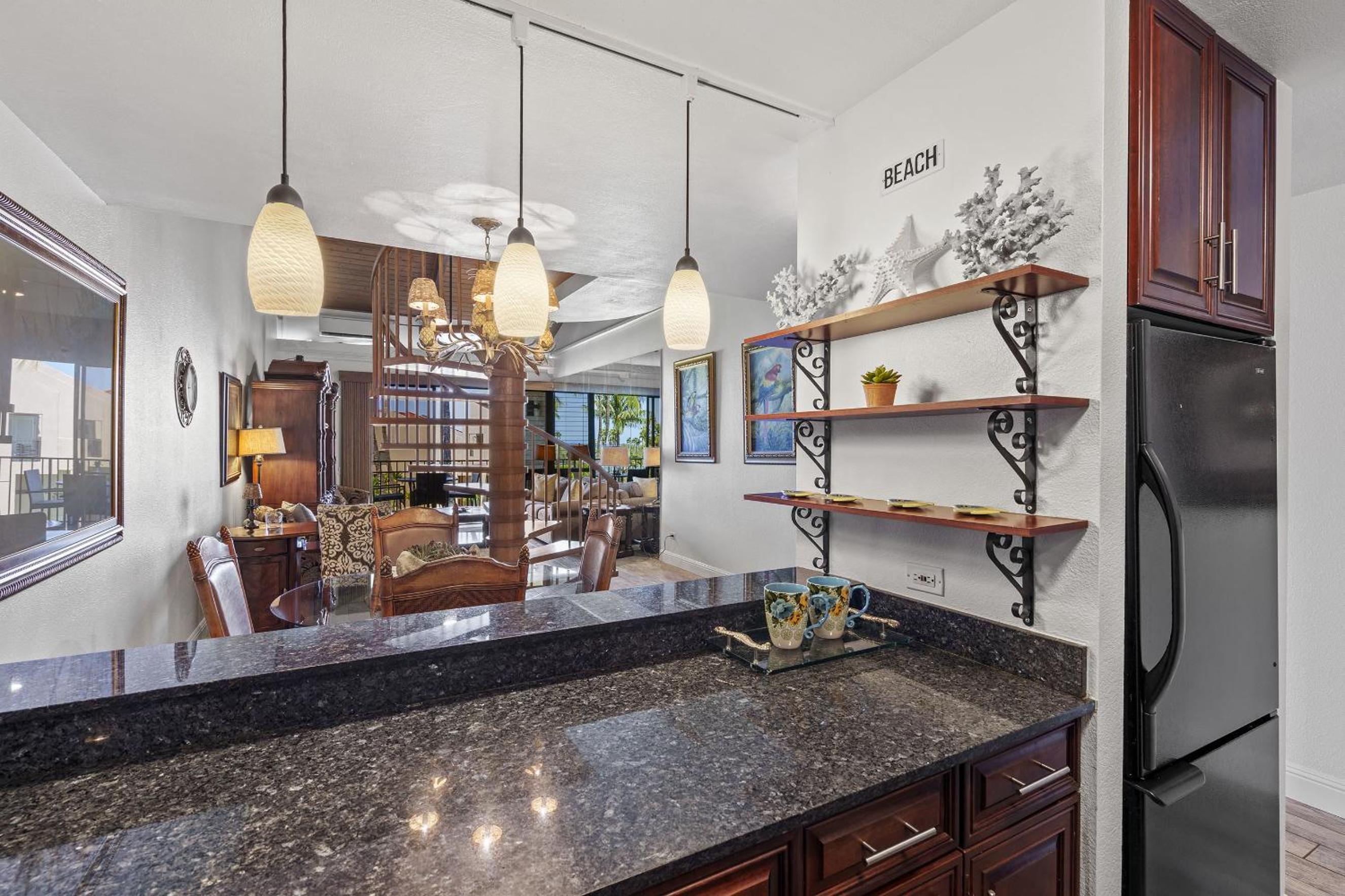 Discover Kamaole Sands 5-414: Penthouse Perfection w/Split AC, Ocean View, Wi-Fi