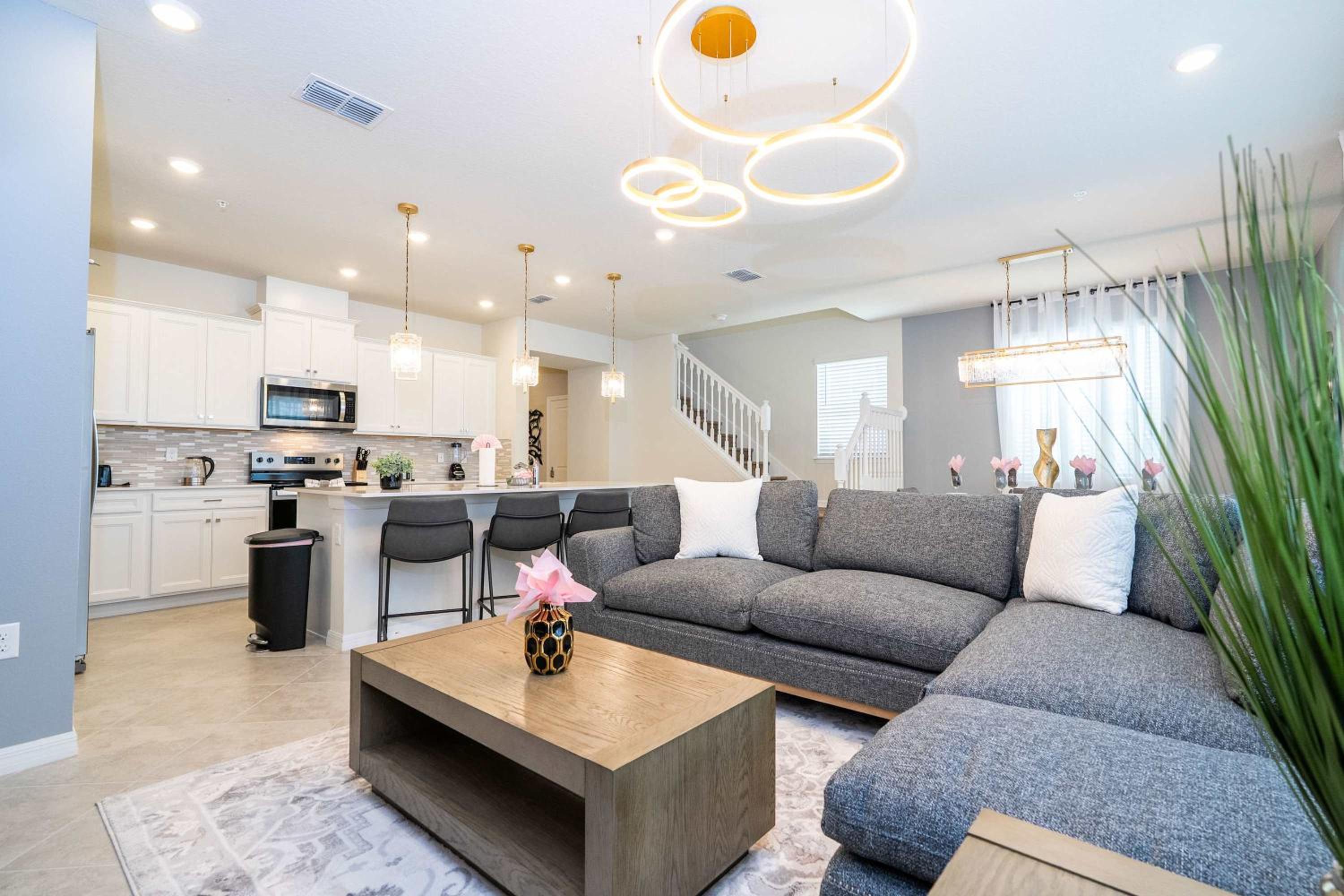 Magical 5BR w Pool Minutes from Disney 16161