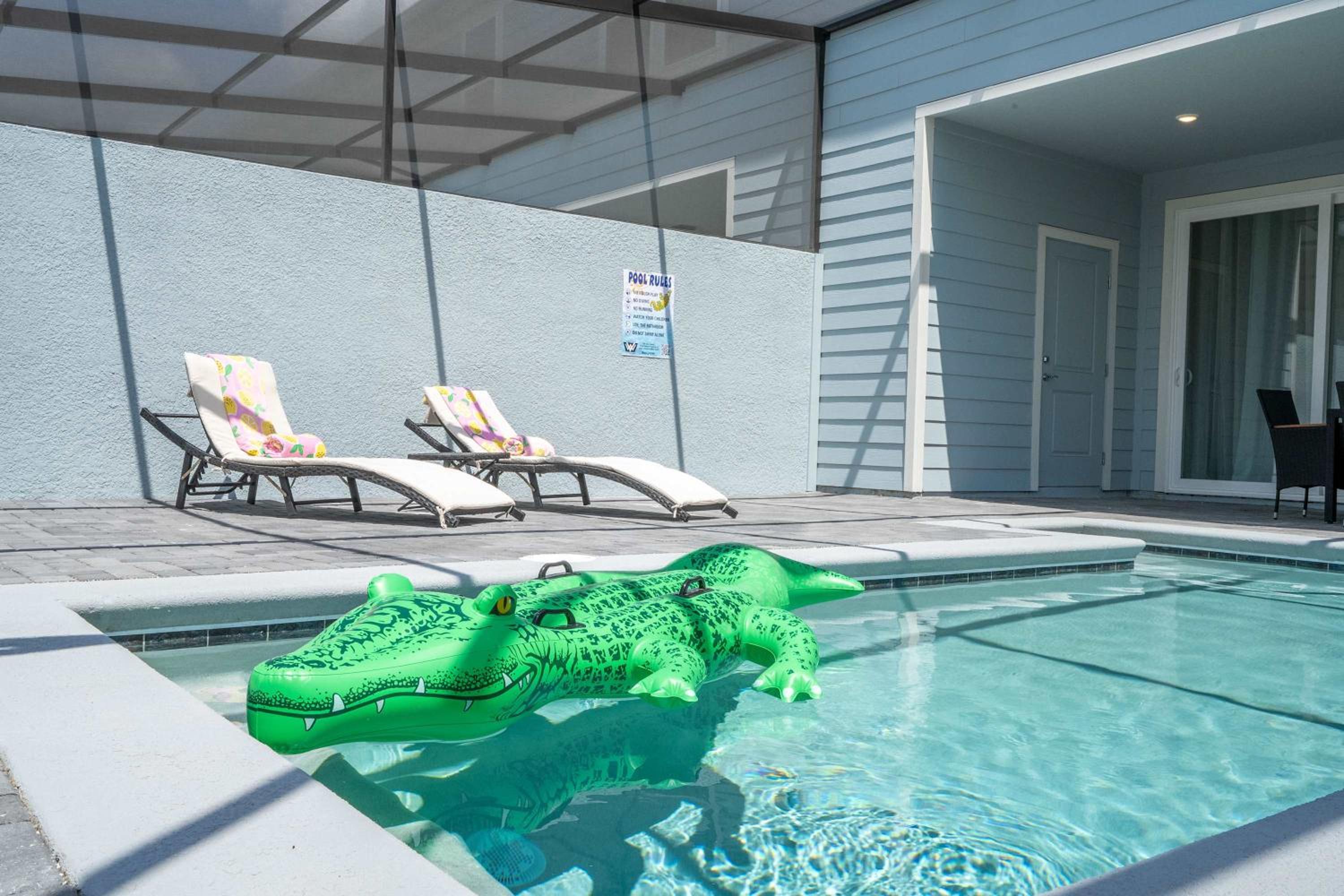 Magical 5BR w Pool Minutes from Disney 16161