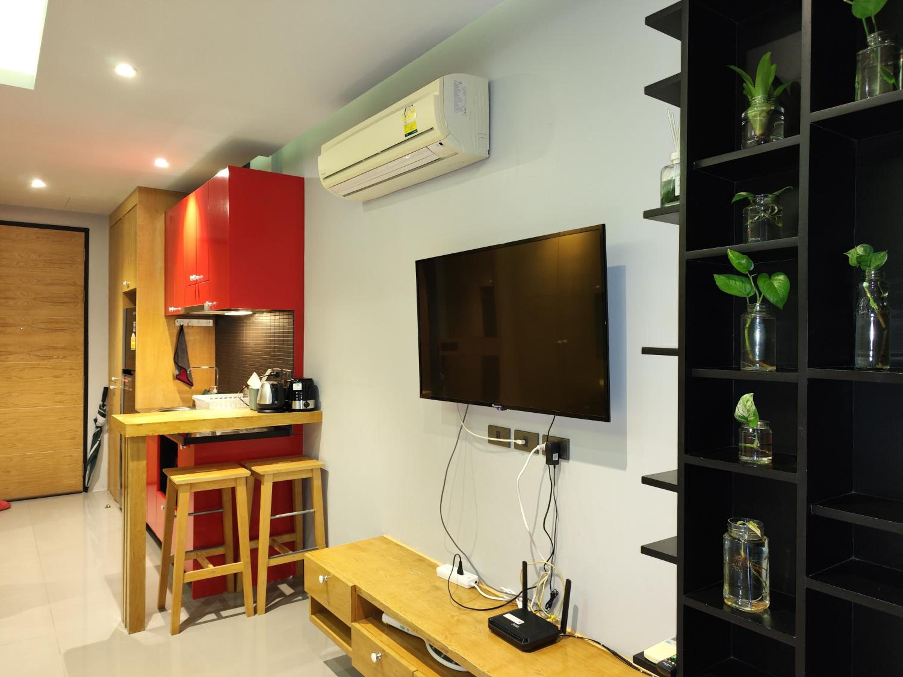 Nai Harn beach - Studio room on 2 floor at ReLife The Windy