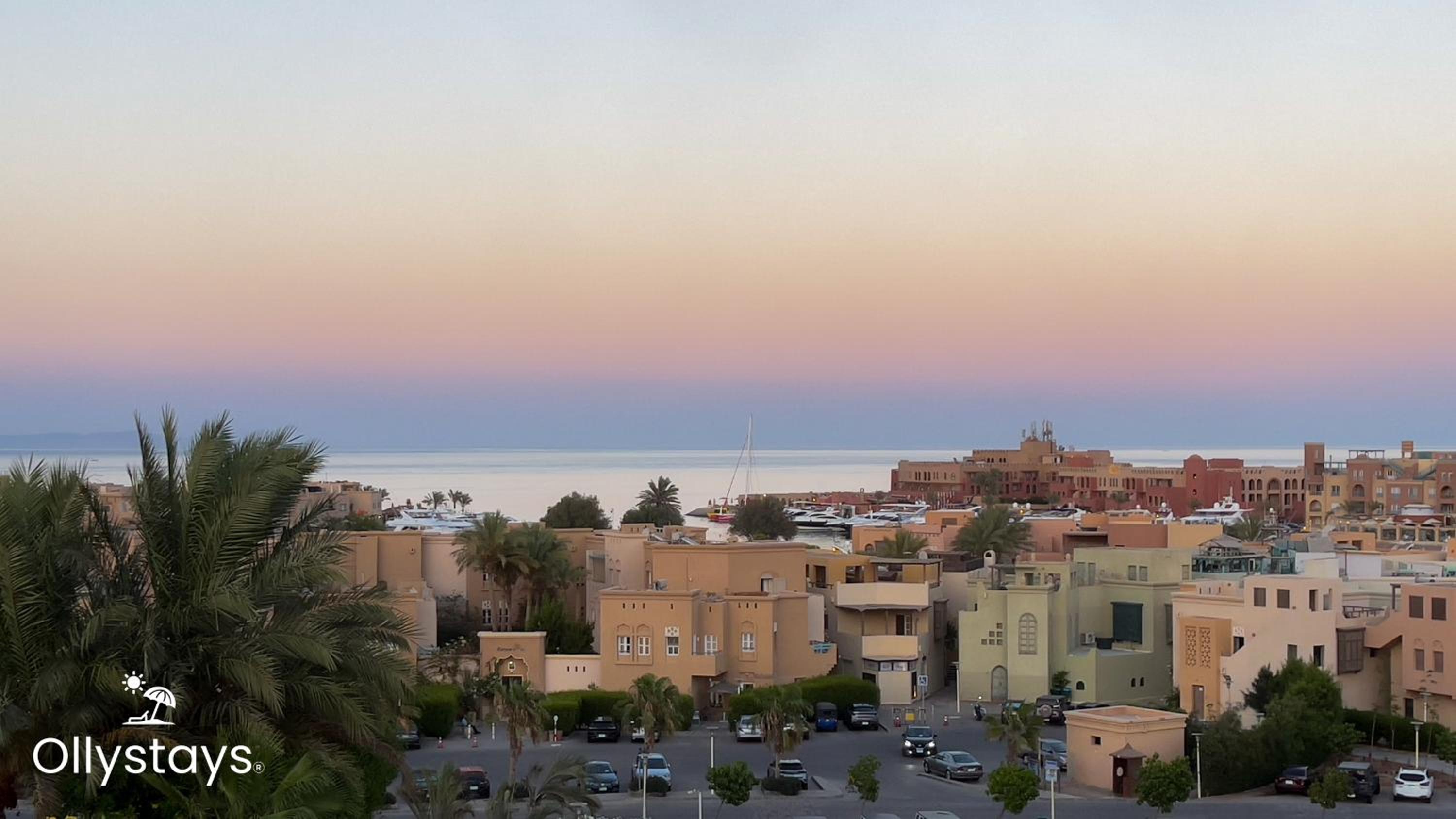 Ollystays Seaview Villa 3BR Heated Pool GYM-Joubal El Gouna