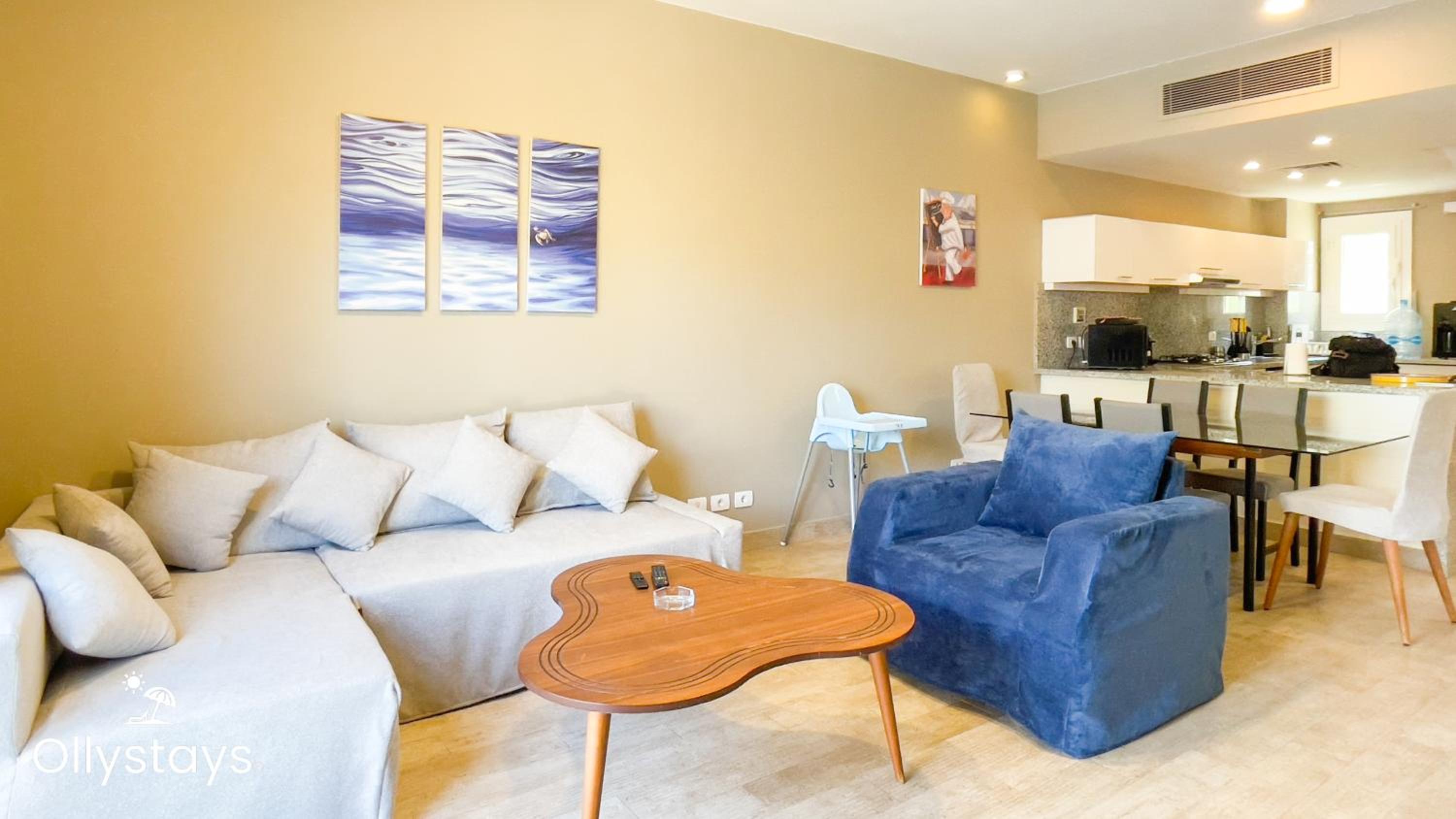 Ollystays Seaview Villa 3BR Heated Pool GYM-Joubal El Gouna