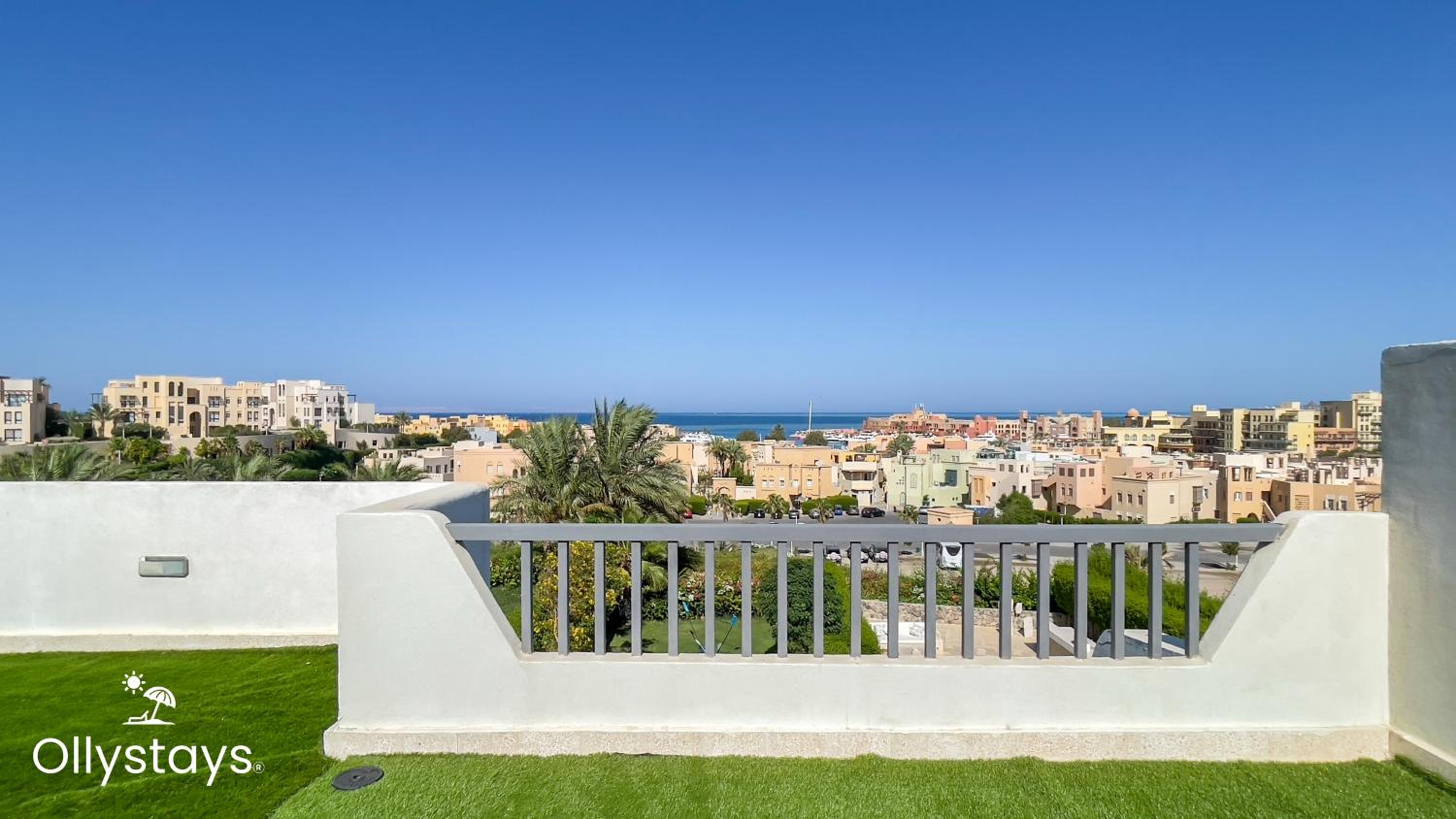 Ollystays Seaview Villa 3BR Heated Pool GYM-Joubal El Gouna