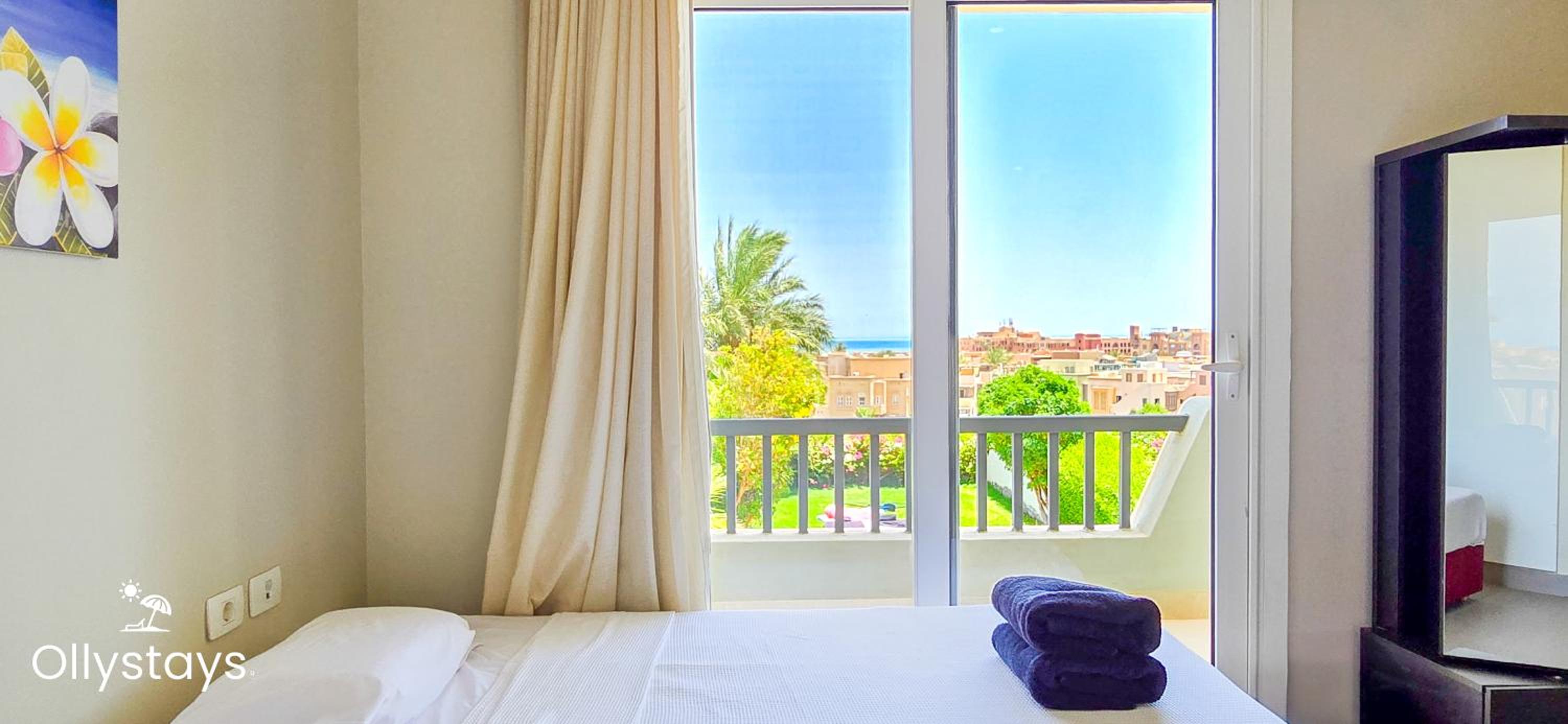 Ollystays Seaview Villa 3BR Heated Pool GYM-Joubal El Gouna