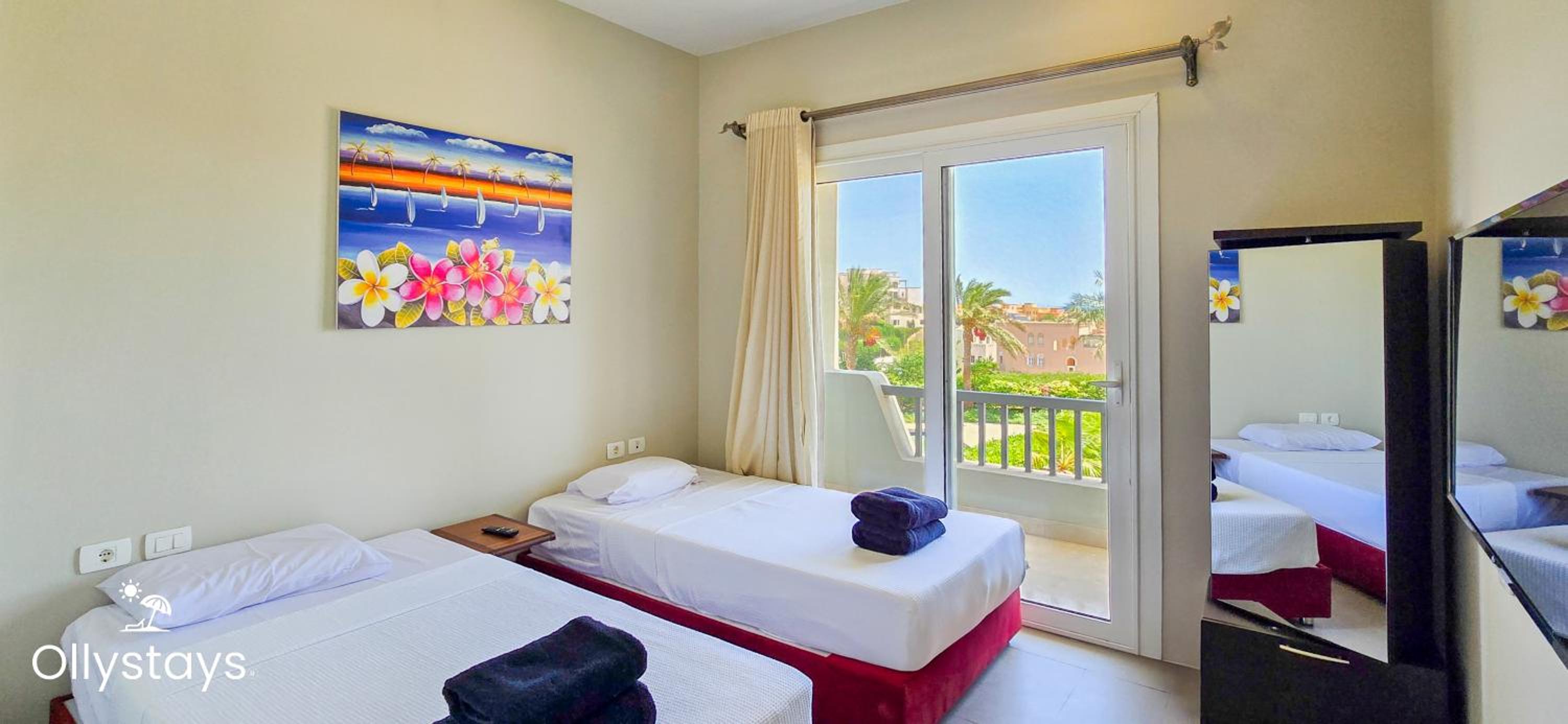 Ollystays Seaview Villa 3BR Heated Pool GYM-Joubal El Gouna