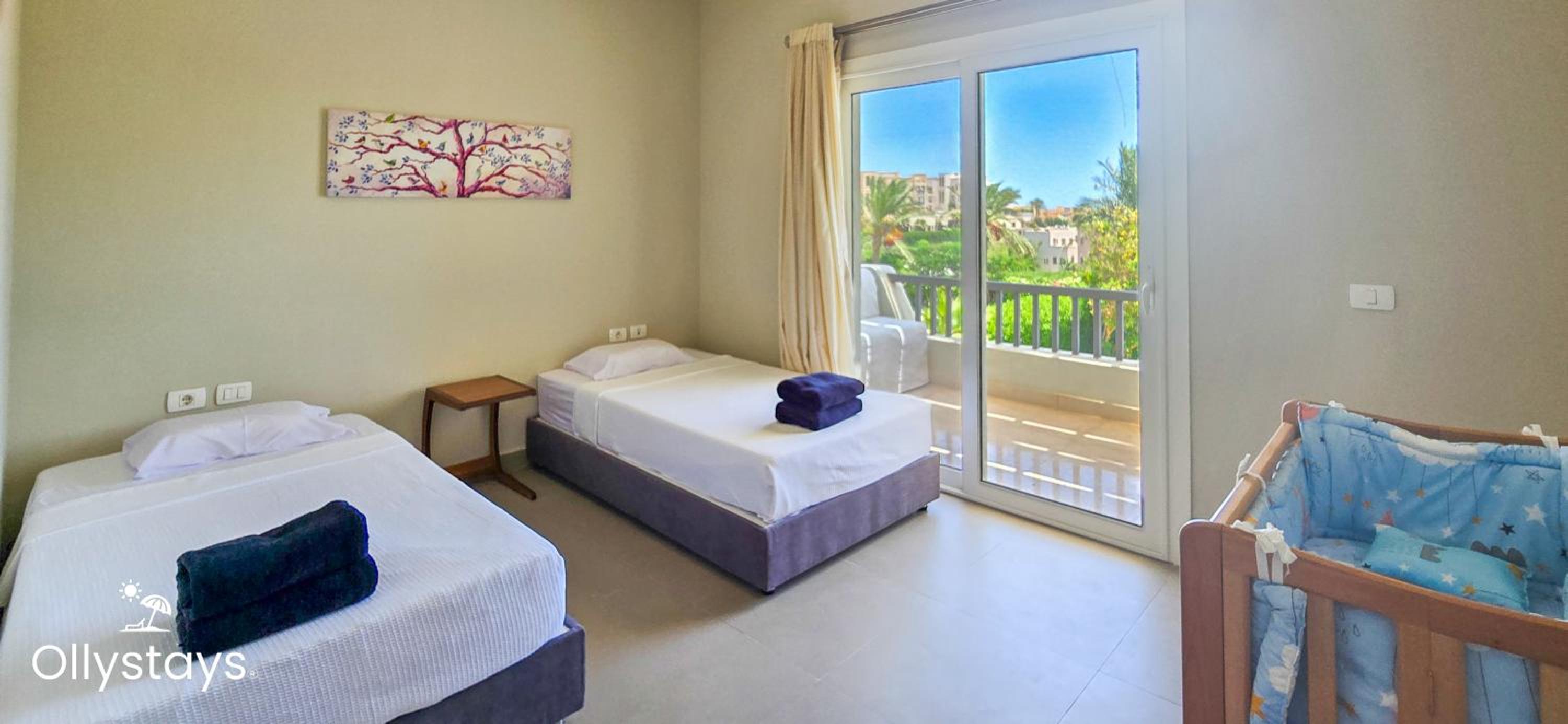 Ollystays Seaview Villa 3BR Heated Pool GYM-Joubal El Gouna