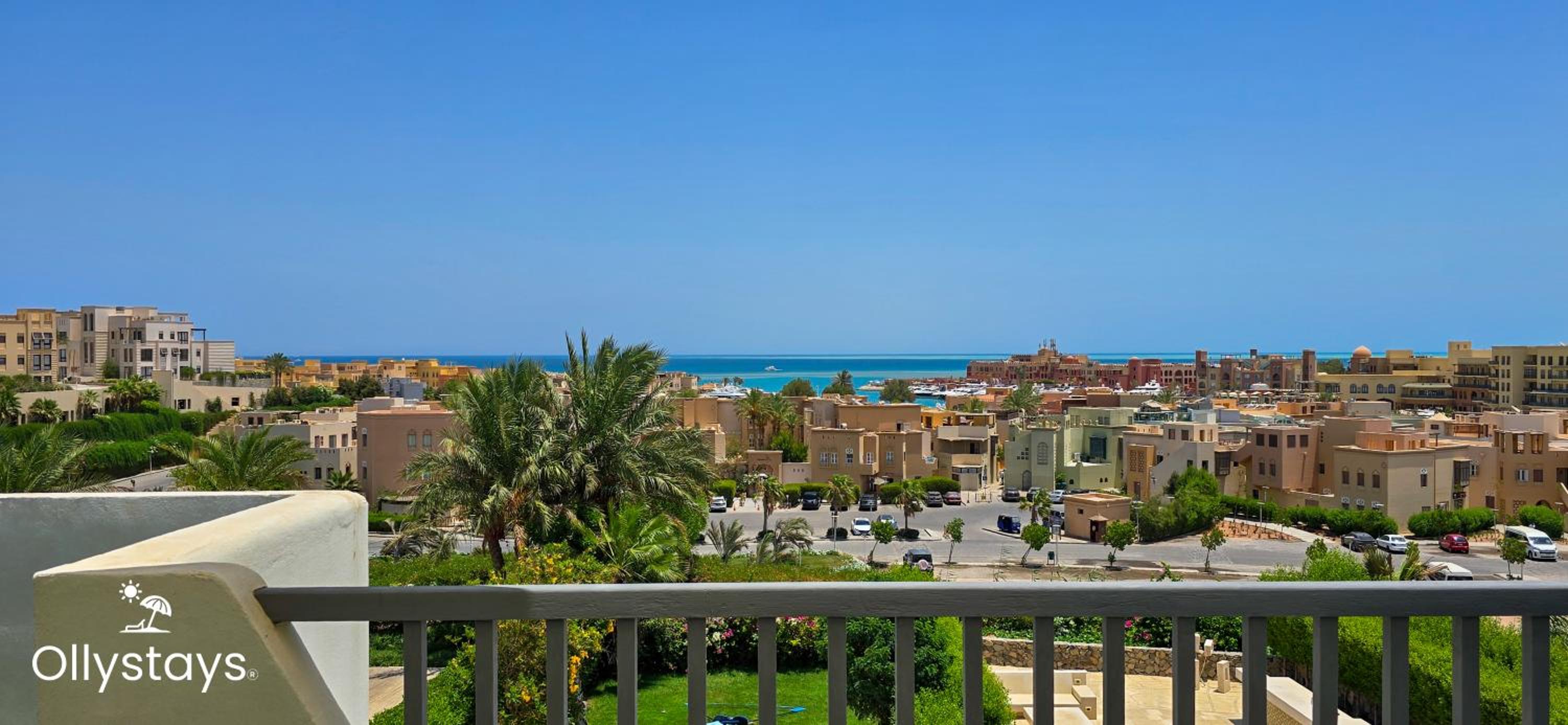 Ollystays Seaview Villa 3BR Heated Pool GYM-Joubal El Gouna
