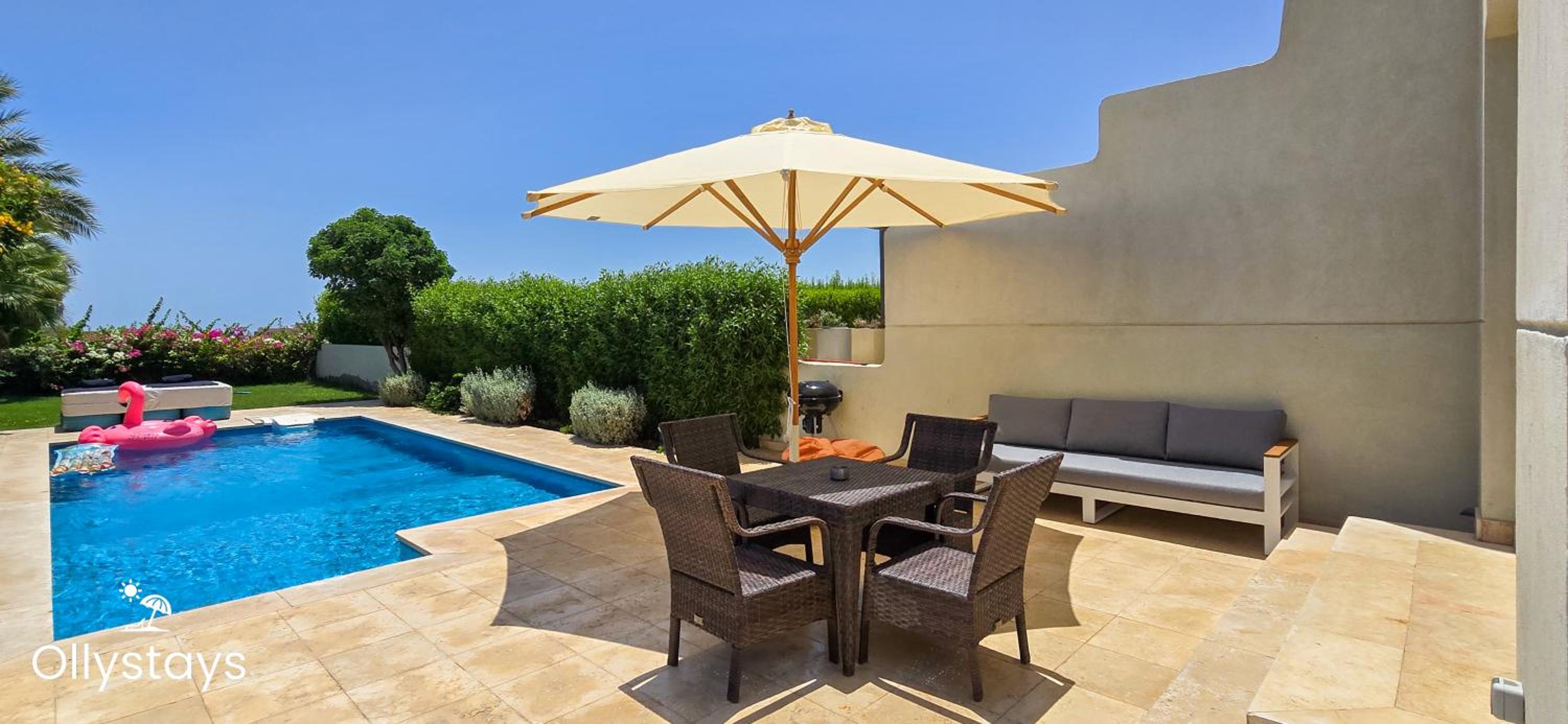 Ollystays Seaview Villa 3BR Heated Pool GYM-Joubal El Gouna
