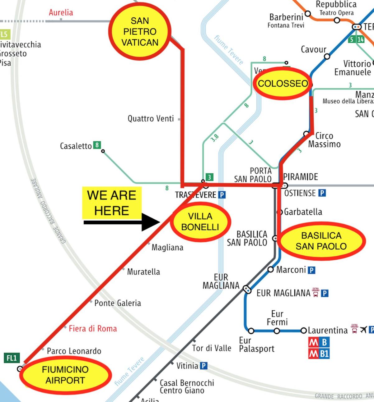 Michele Lux Lodge 6 people Spotless and Connected to Airport and Vatican