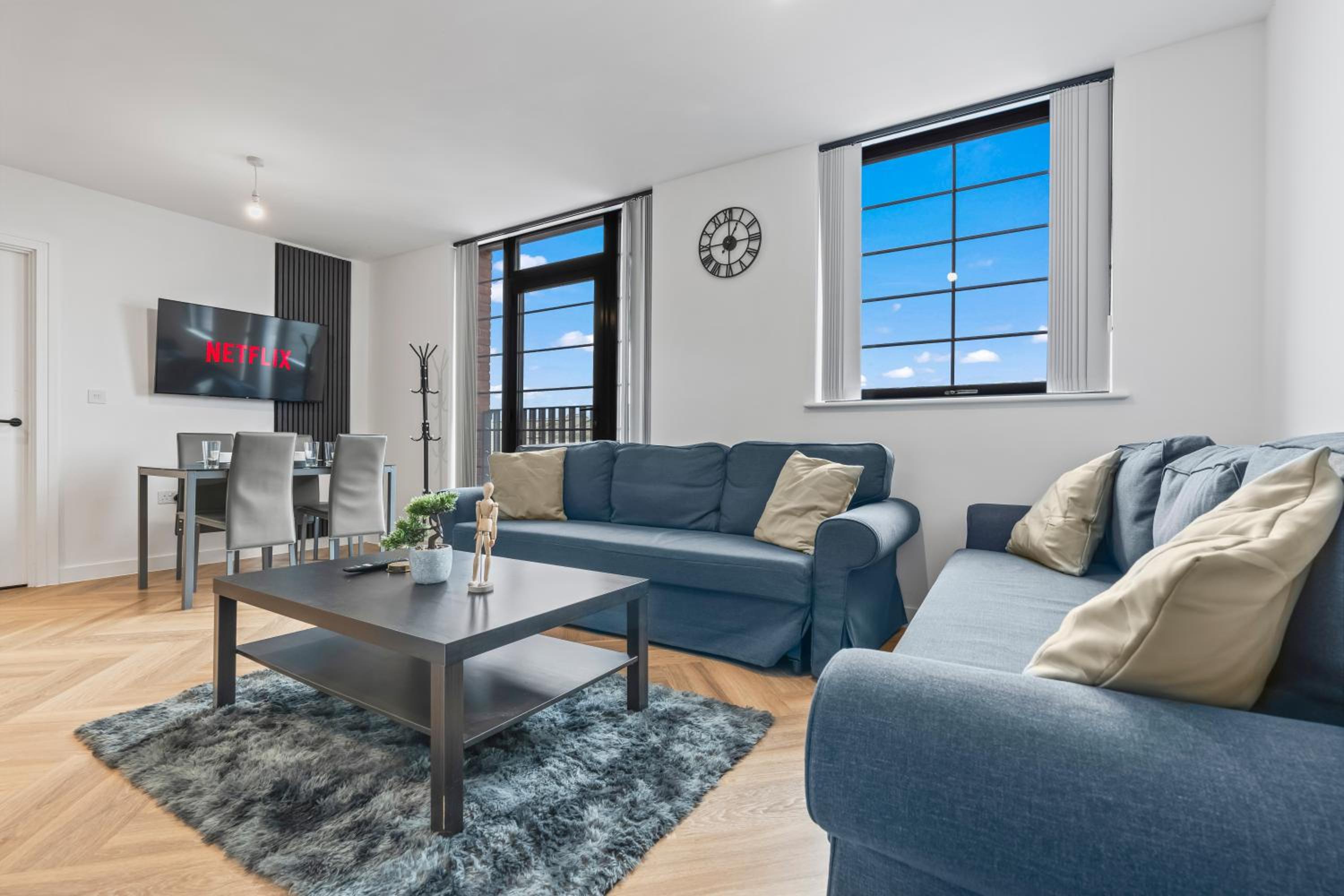 Stylish 2-Bed - Rooftop Views - Central Birmingham
