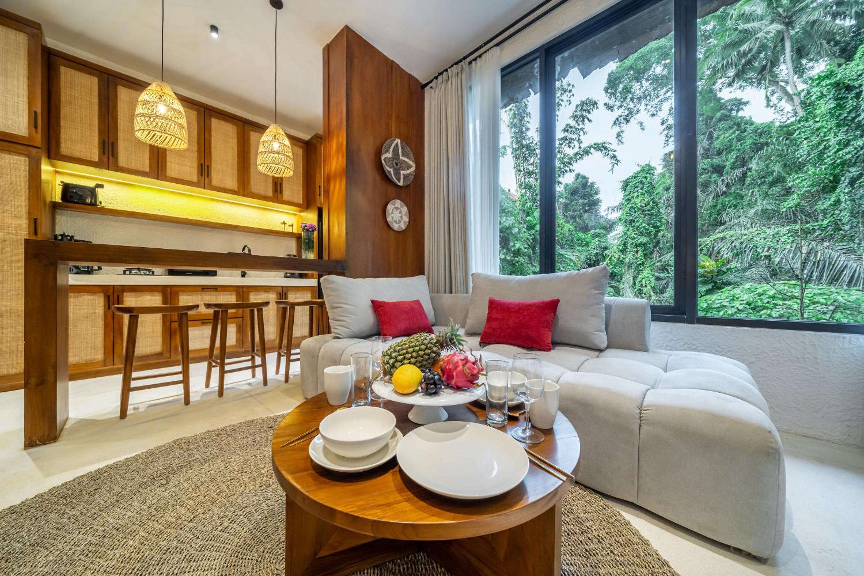 Sacred Jungle by EVDEkimi - Stylish Jungle Retreat with Apartments & Villas with Kitchens, Pools and Concierge Service in Ubud