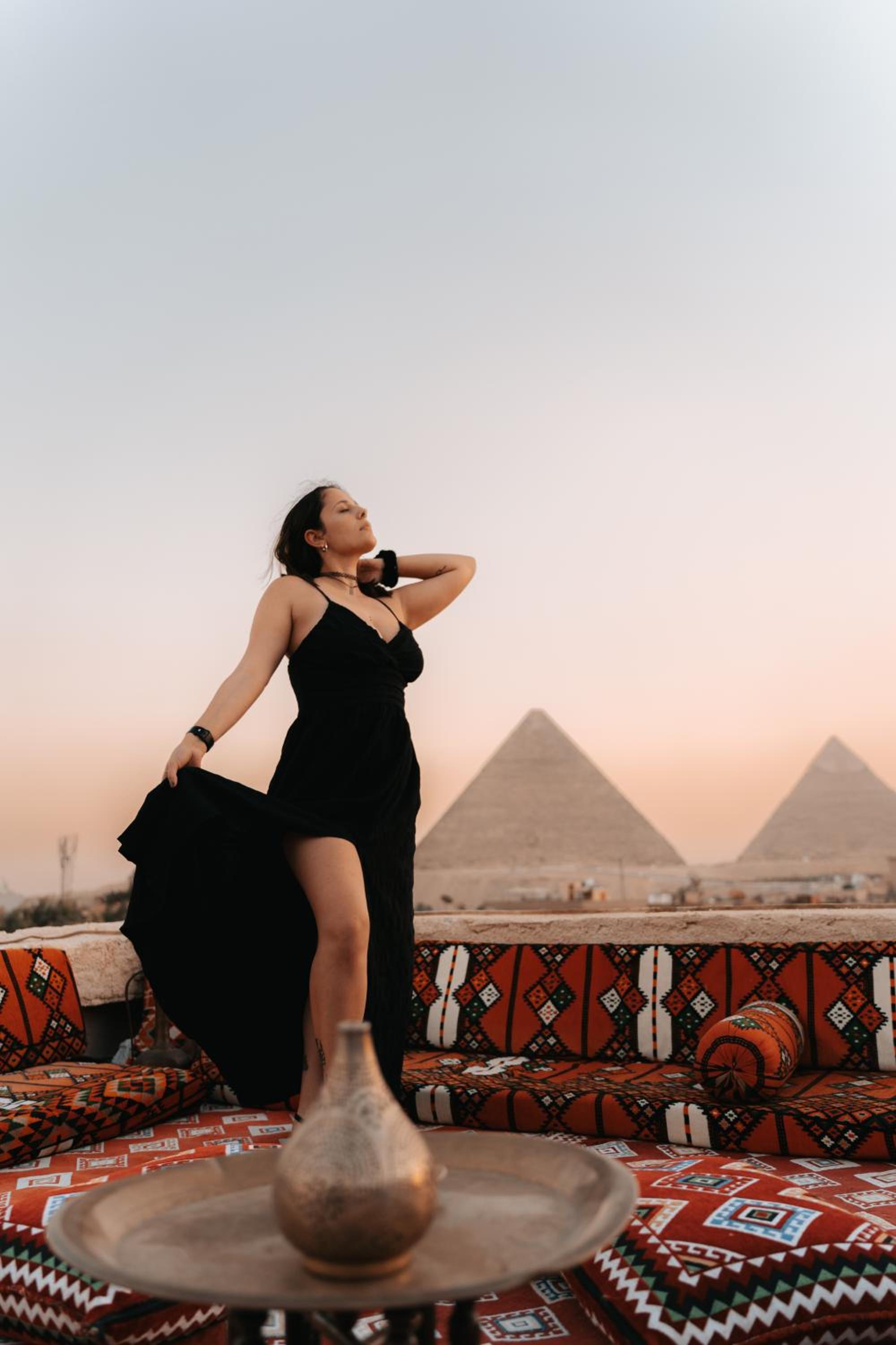 Cozy vintage duplex Khan -khan luxe residence pyramids view