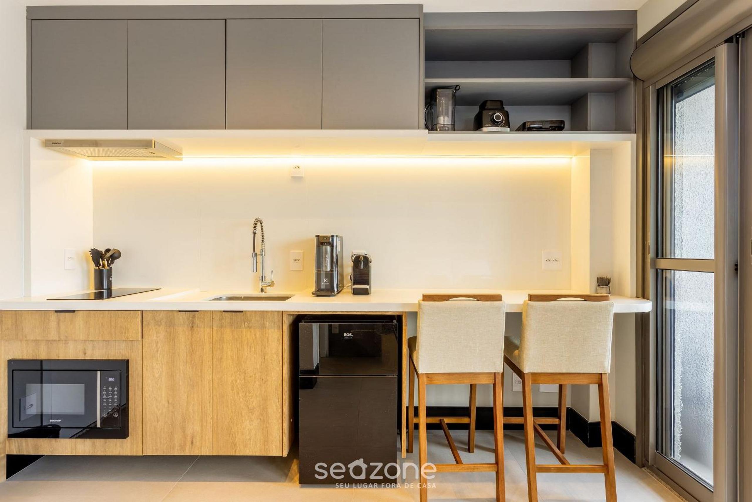 Modern apartments with fitness area and coworking in the best location of Pompeia, SP - DIO