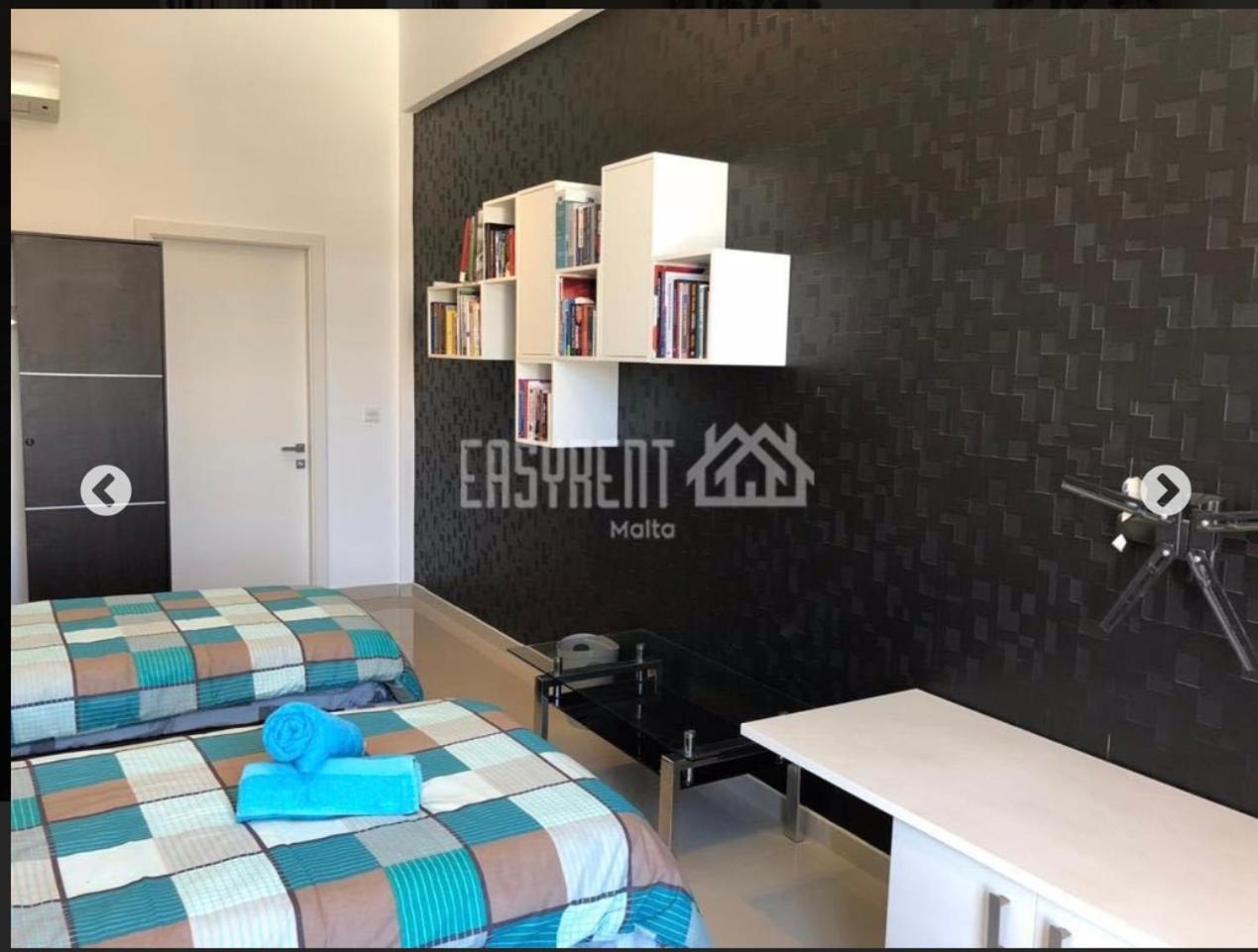 Serenity Large 4 bedroom 2 bathroom- in Swieqi over a valley