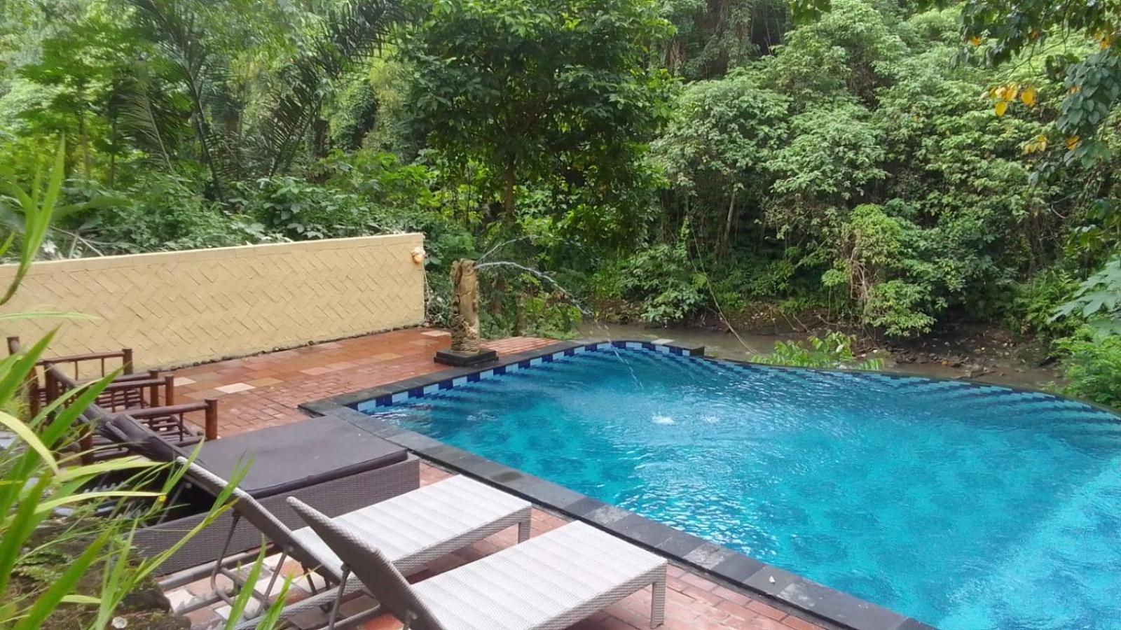 Jungle River 5 BR Villa- Pool, Yoga, Tubing Near Ubud