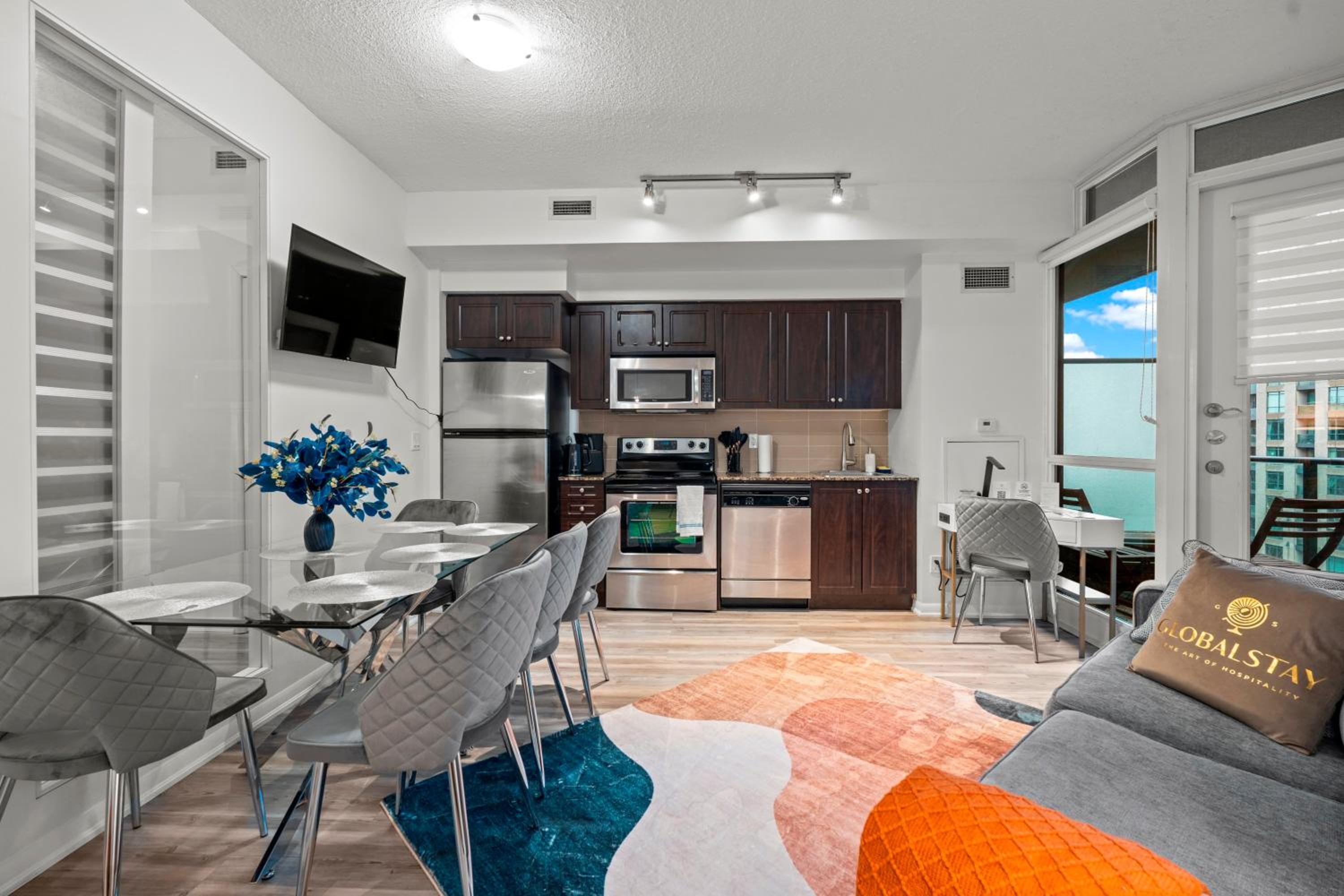Superior 1Bd & DEN Apartment with Balcony