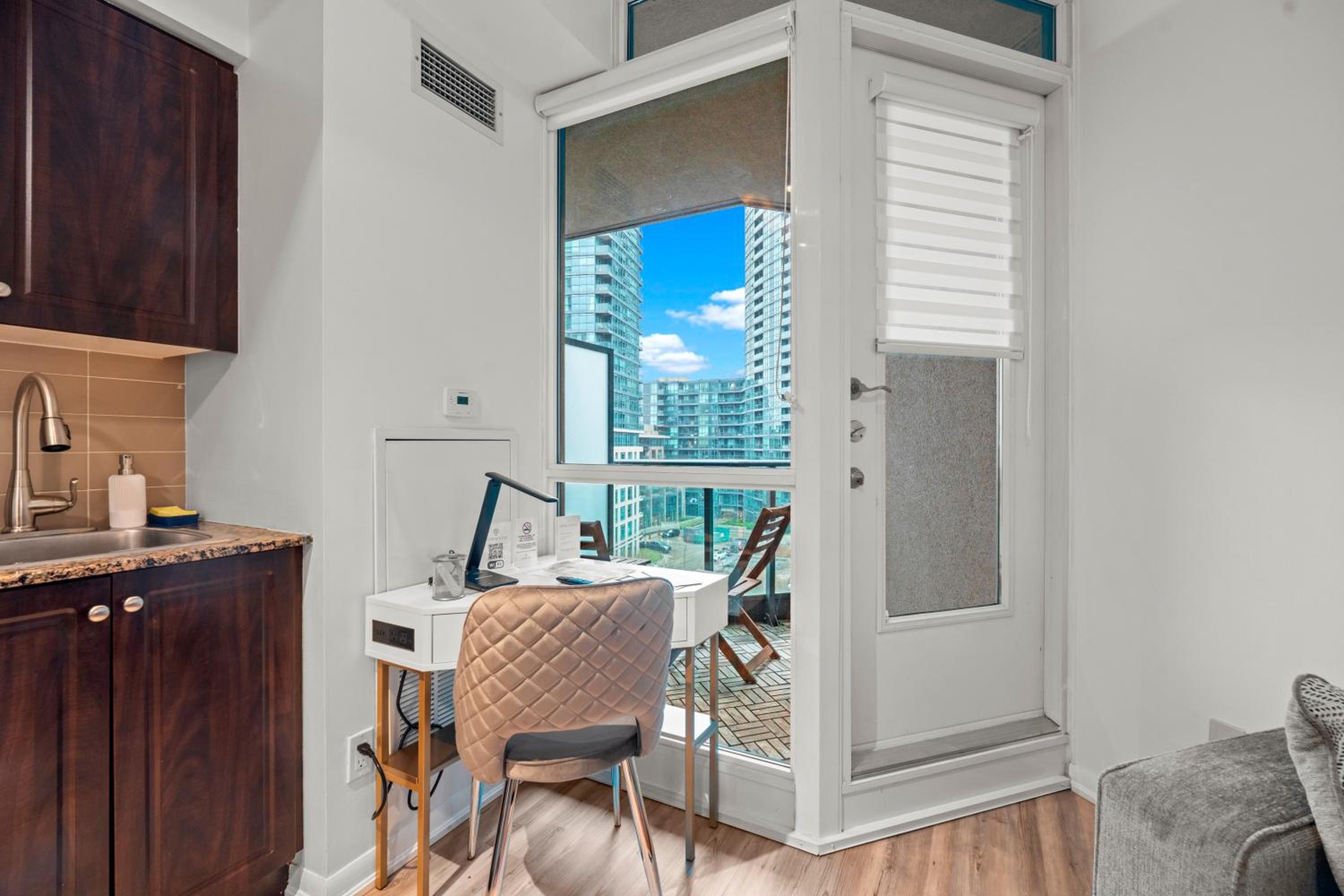 Superior 1Bd & DEN Apartment with Balcony