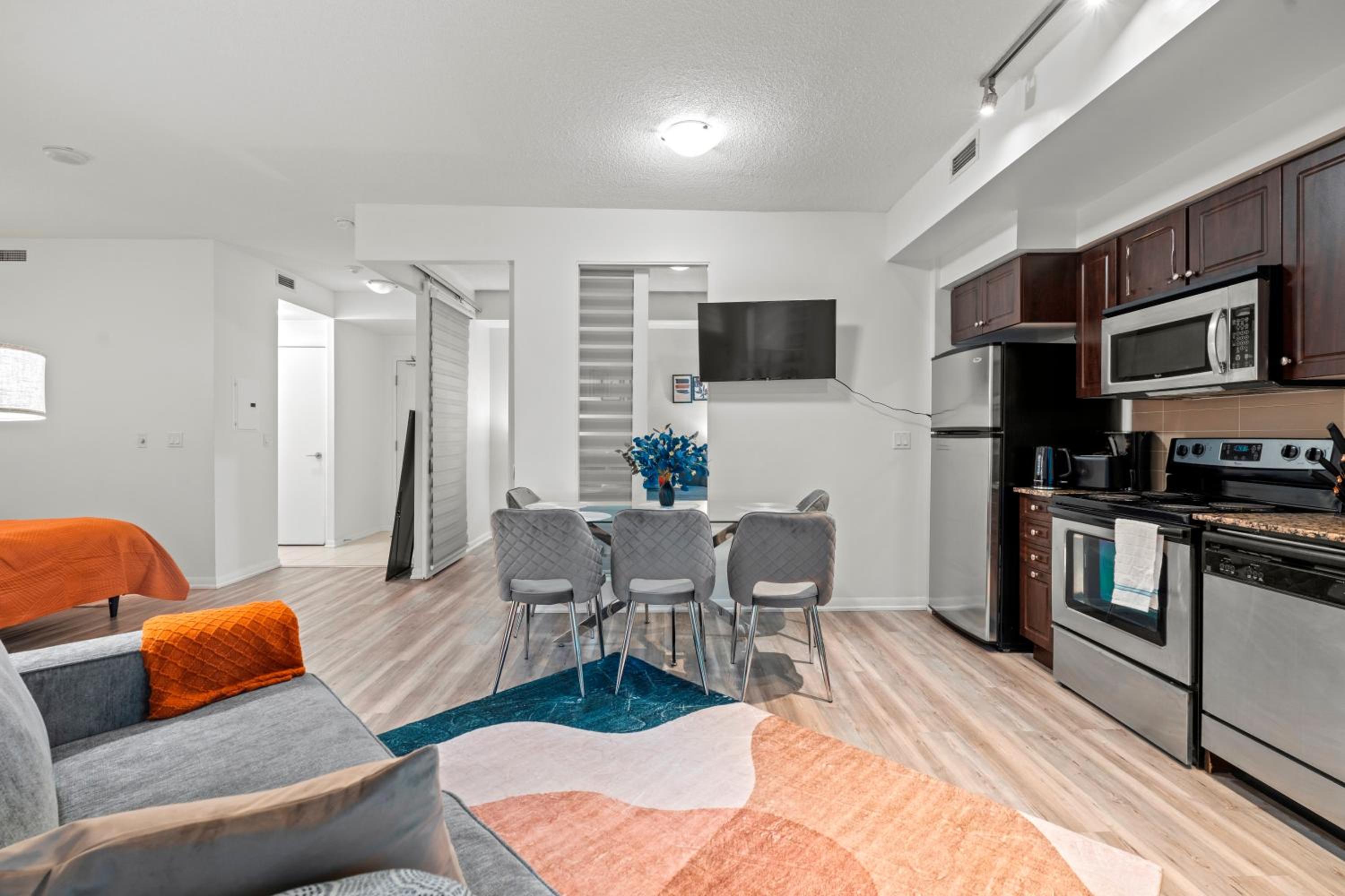 Superior 1Bd & DEN Apartment with Balcony