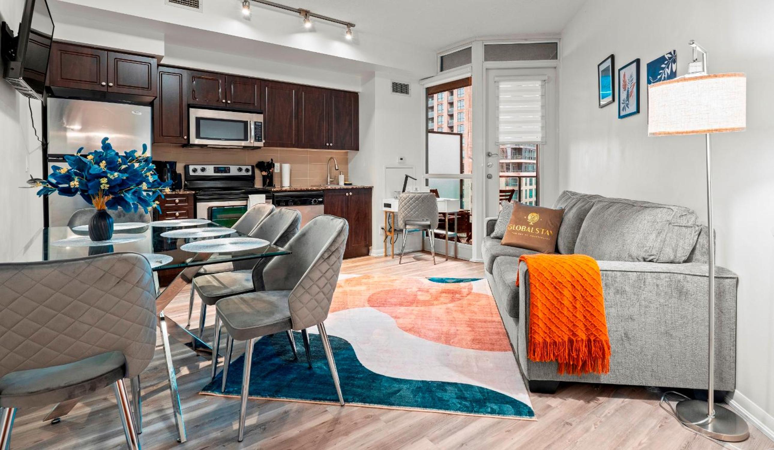 Superior 1Bd & DEN Apartment with Balcony