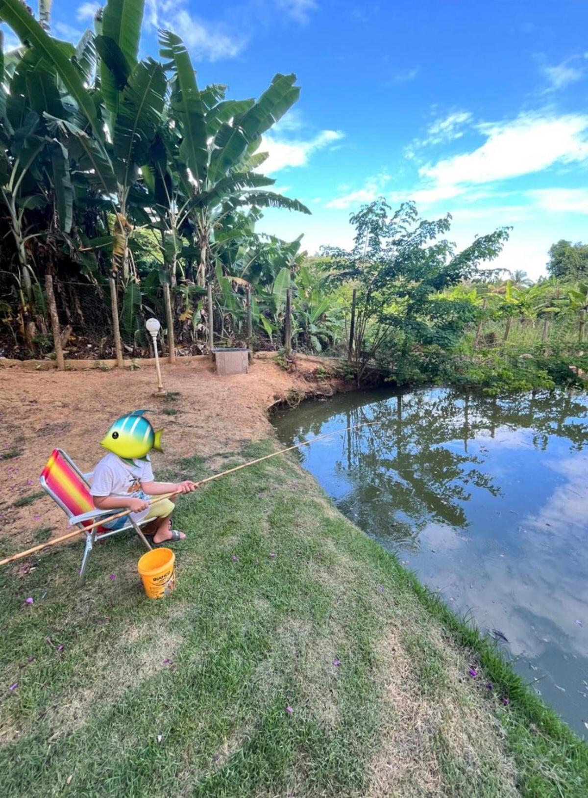 Chácara Vista para o Mar Piúma Próximo a Iriri até 23 pessoas com camping
