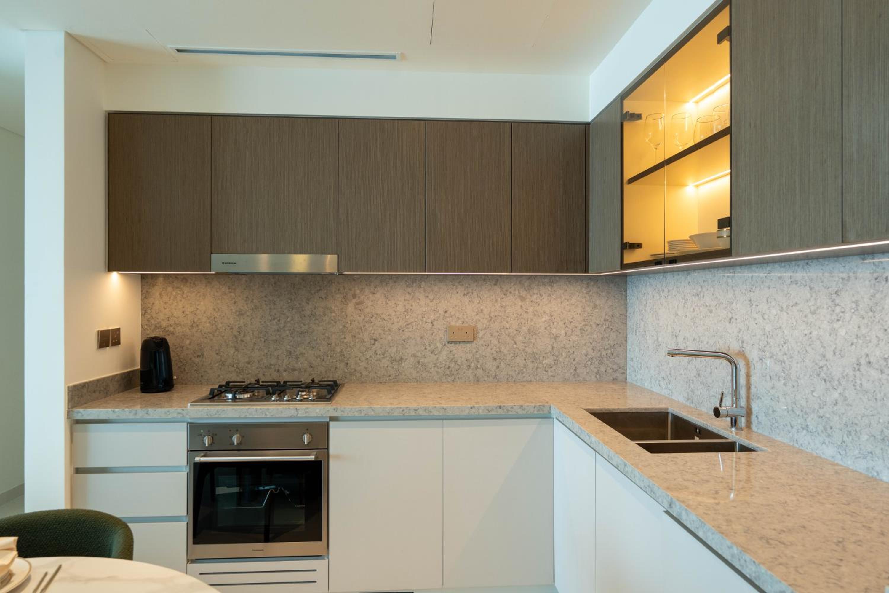 KeyRock - Dreamy Stay with Palm View - Emaar Beach