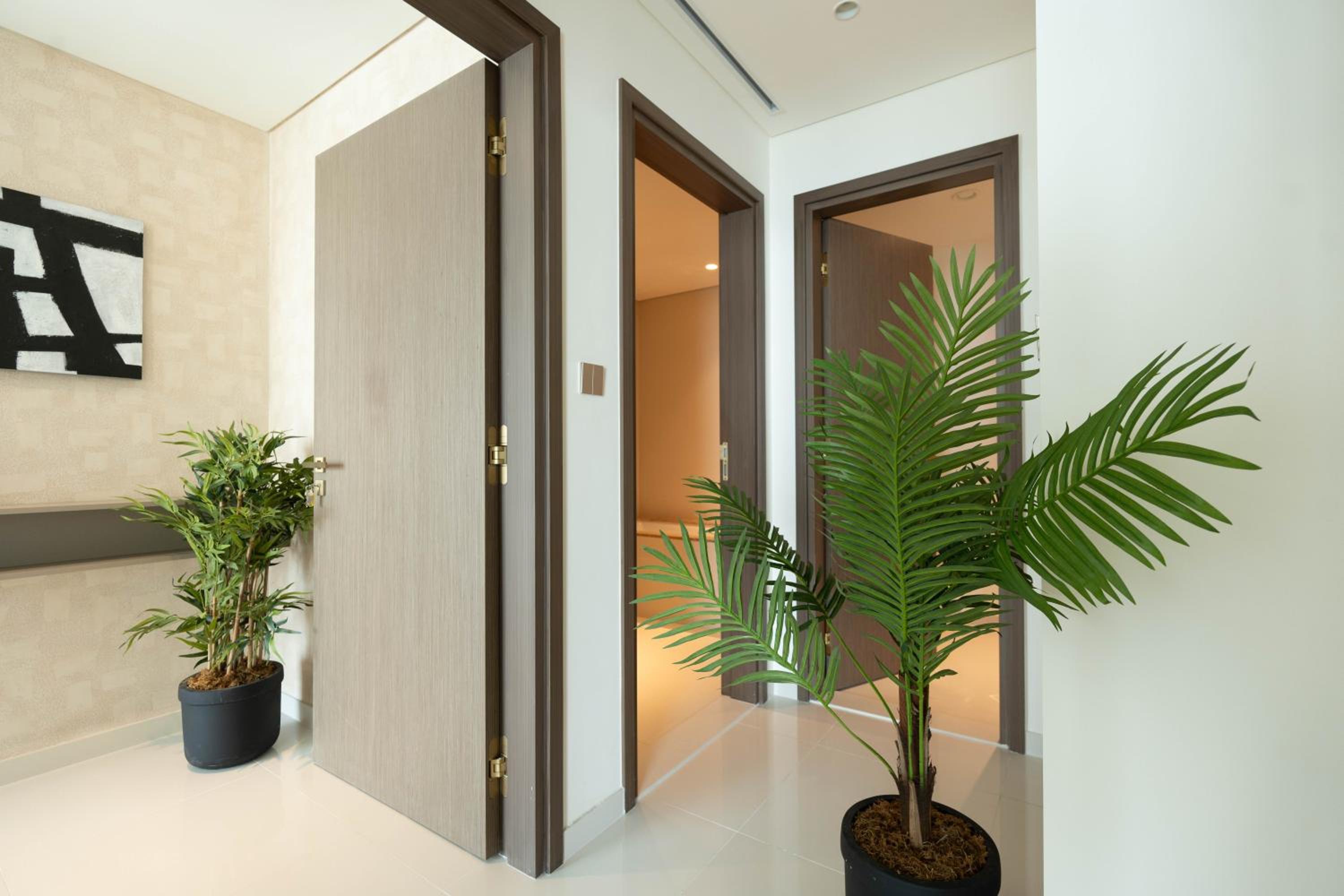KeyRock - Dreamy Stay with Palm View - Emaar Beach