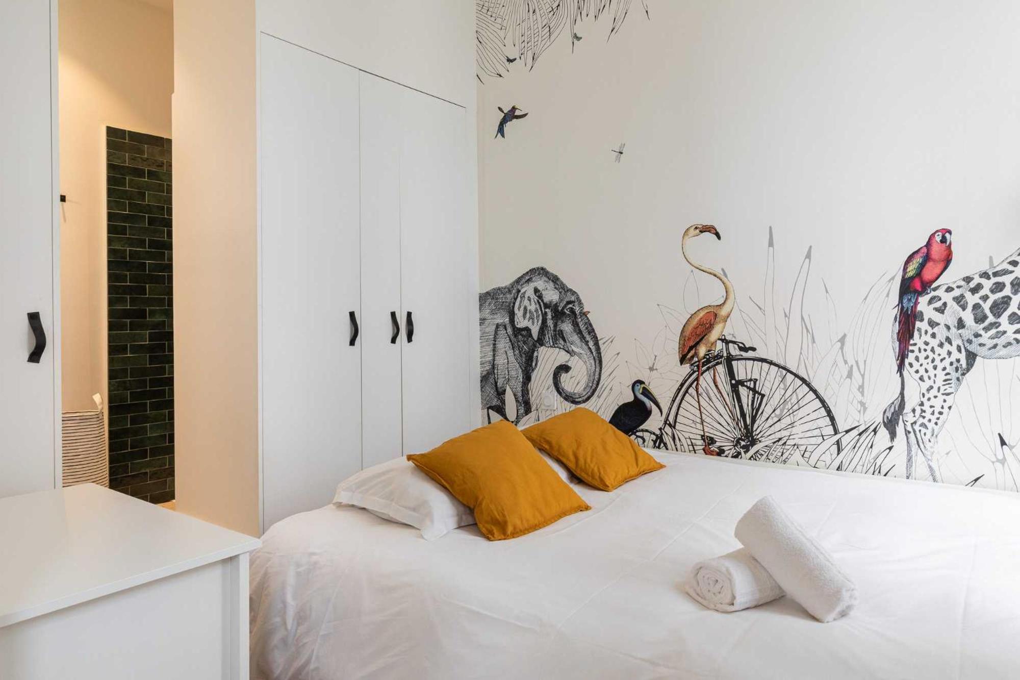 Luminous Apartment 2BR 4P - Bellecour Place Ampère