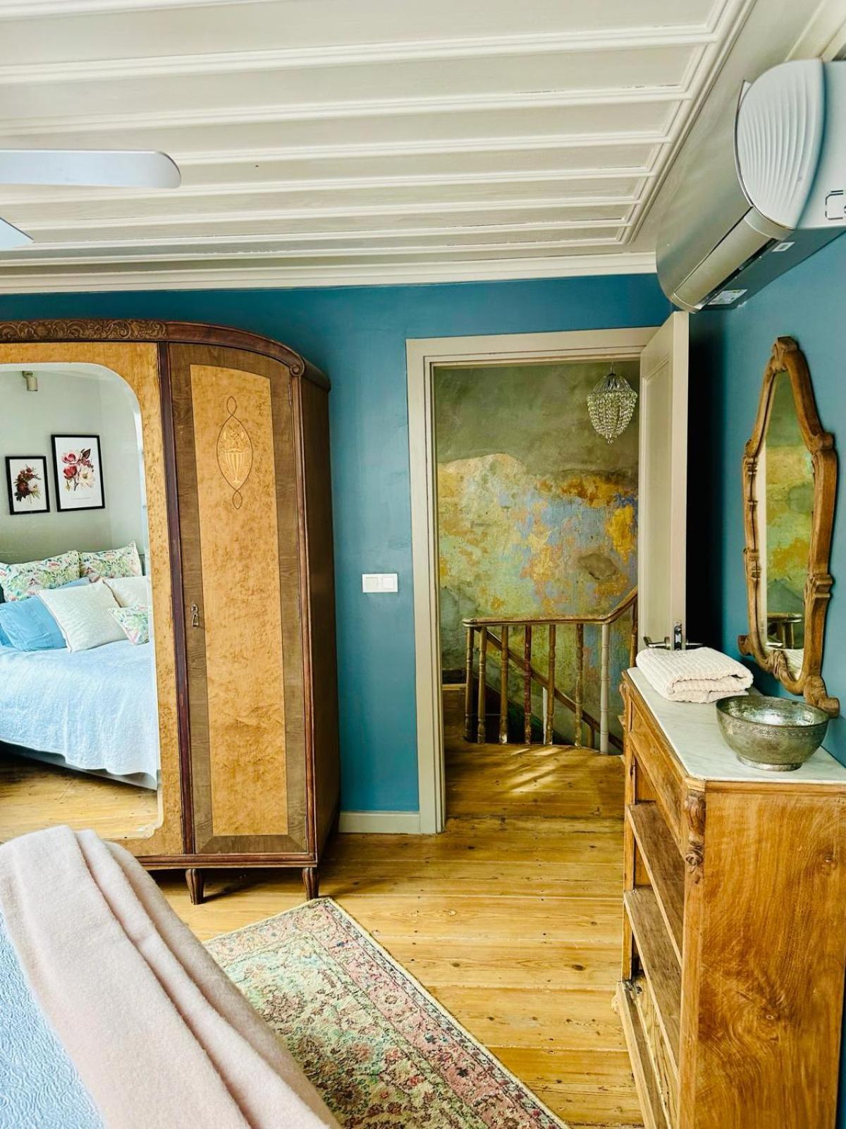 Balat Istanbul Three-Story Restored Ottoman House