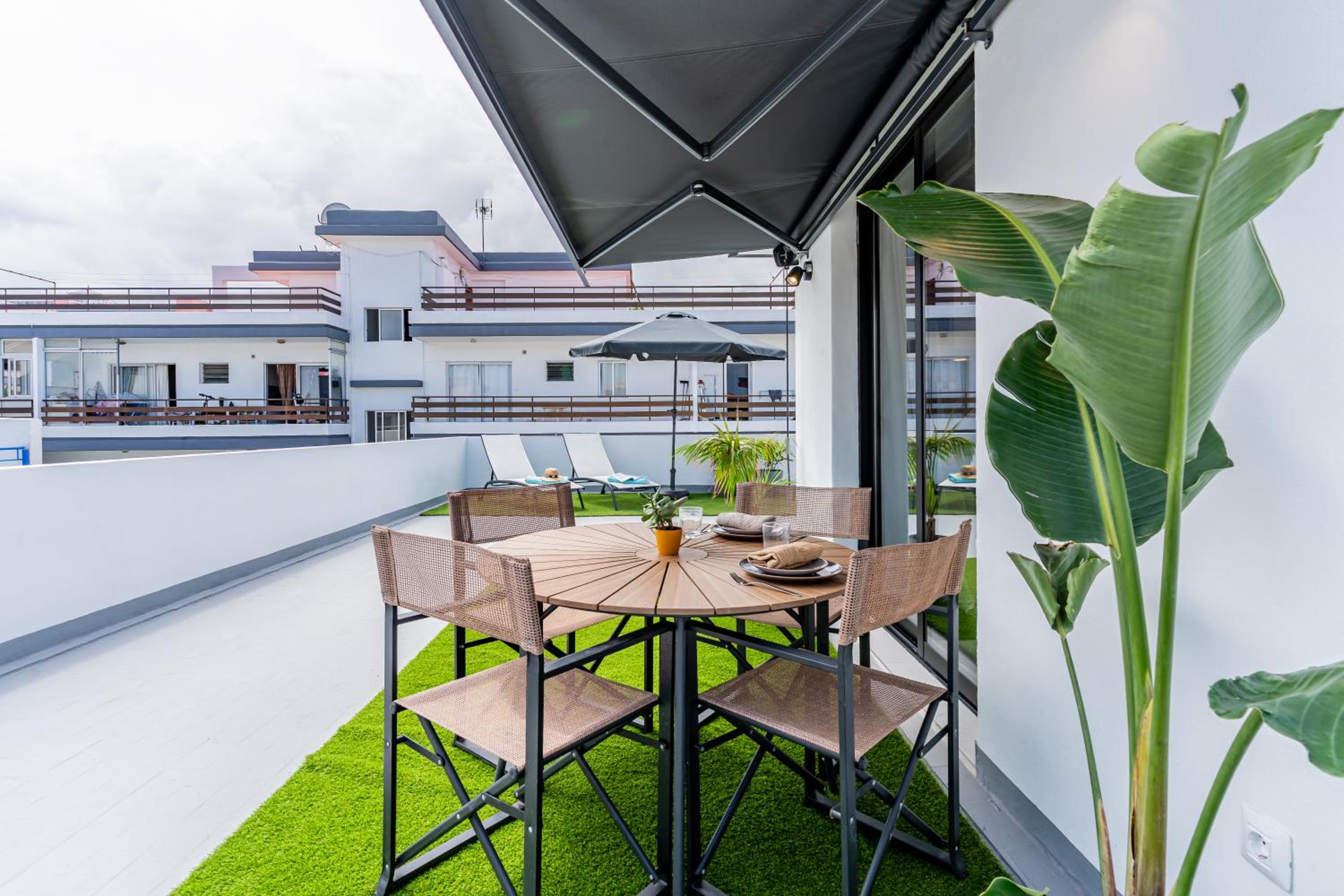 Splendid penthouse with terrace in the center of Puerto de la Cruz