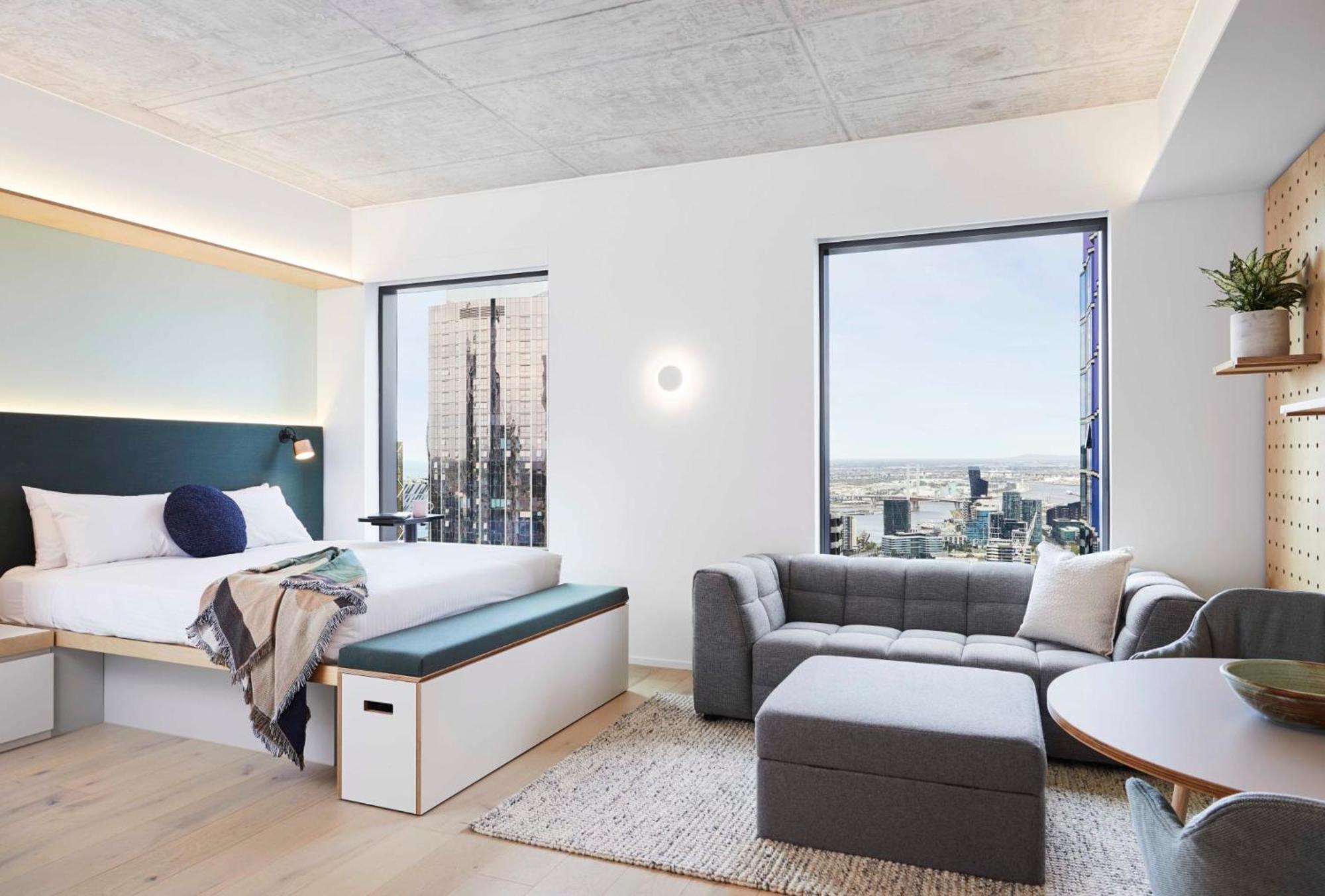 Modern City Living Studio Apartments at Franklin near Melbourne City Centre