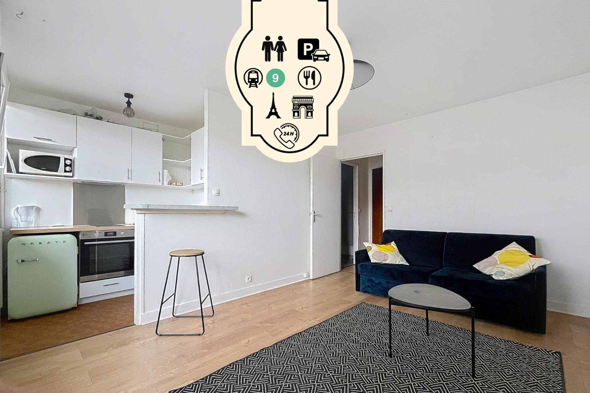 Le Vitry - Studio Terrasse