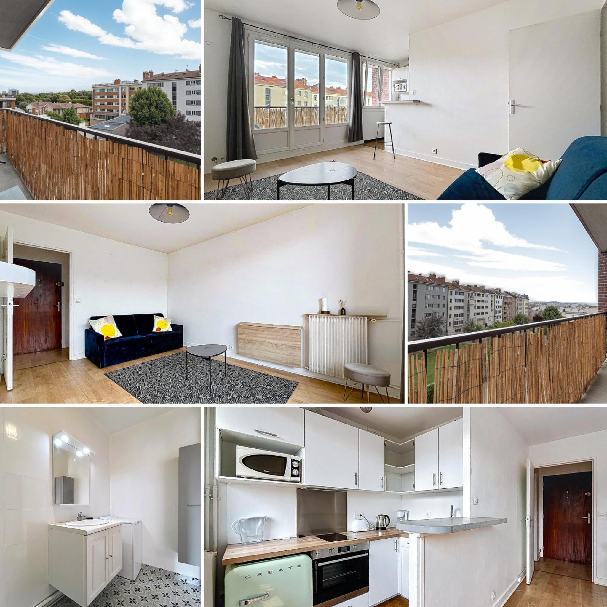 Le Vitry - Studio Terrasse
