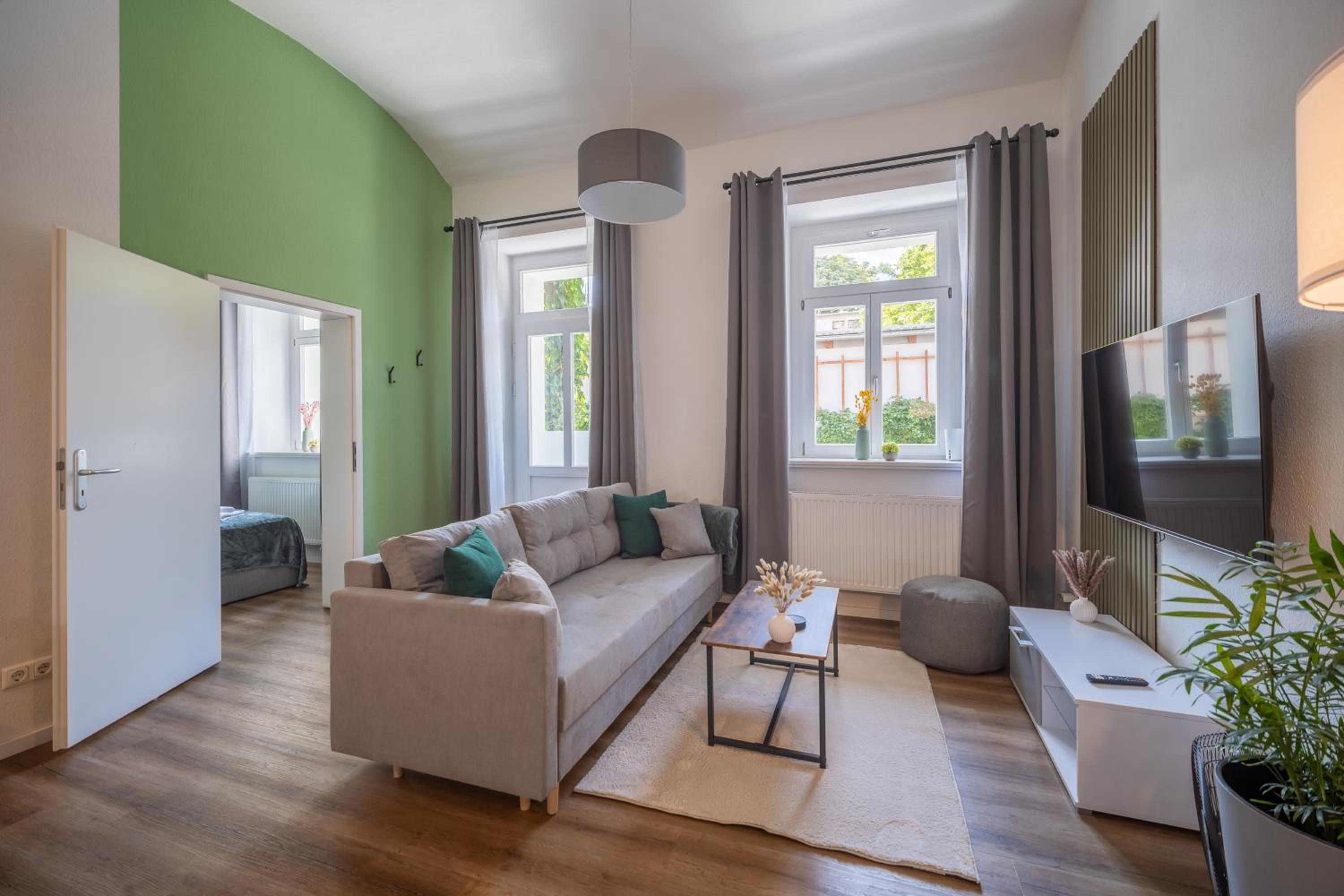 CoView - Dresden Neustadt - Küche - Terrasse - Highspeed Wlan