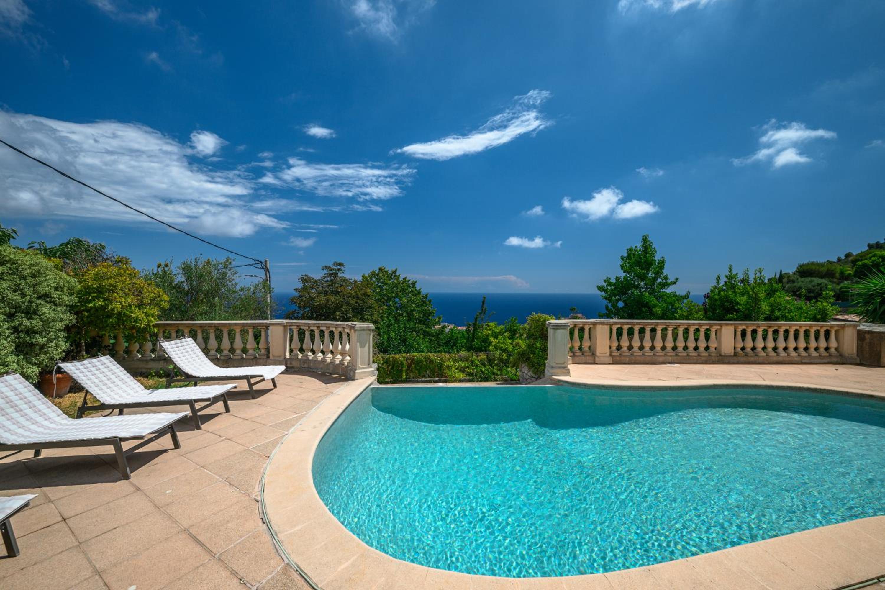 MONTE-CARLO MASTERS - Villa Horizon - 5min from Monaco - A bird's-eye view of Monaco and Mediterranean - Ideal Groups & Families - Parking - Private Garden