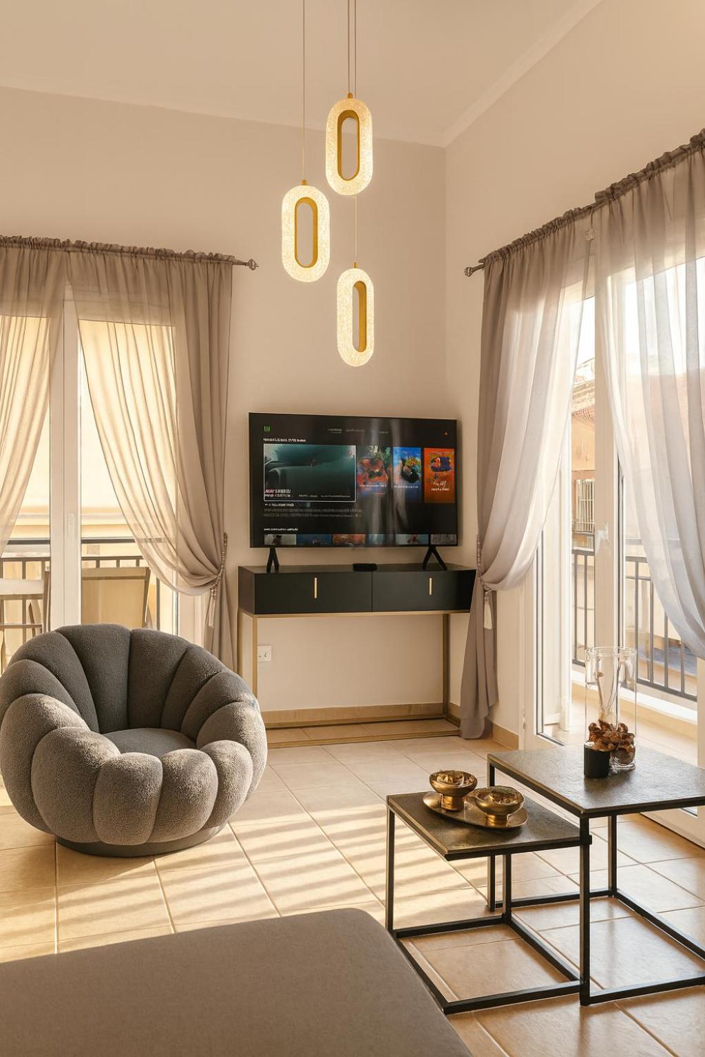 Sea View Apartments, 60m to Beach, Balcony, Parking
