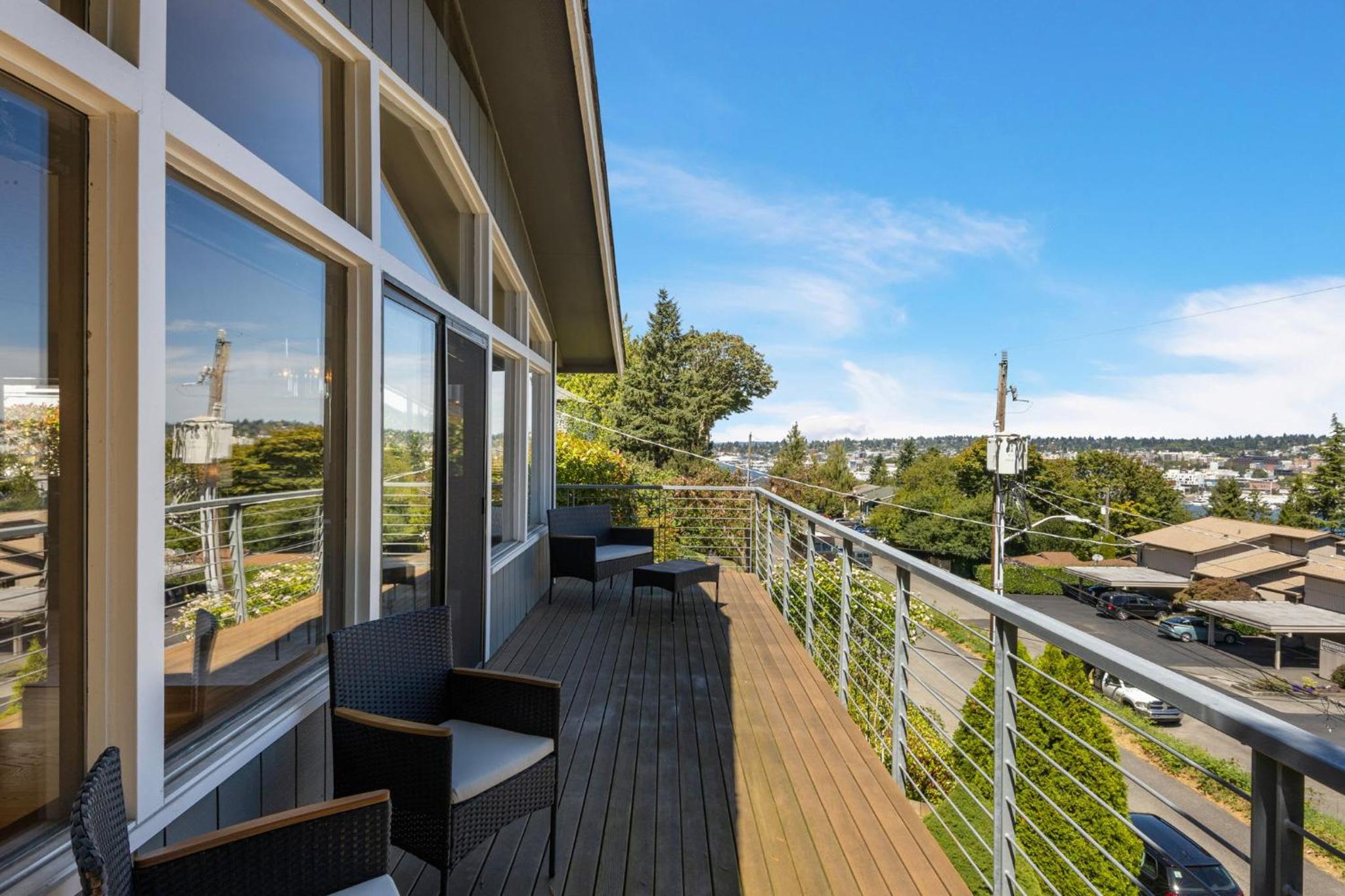 Family West Emerson Retreat Deck Basement City Views