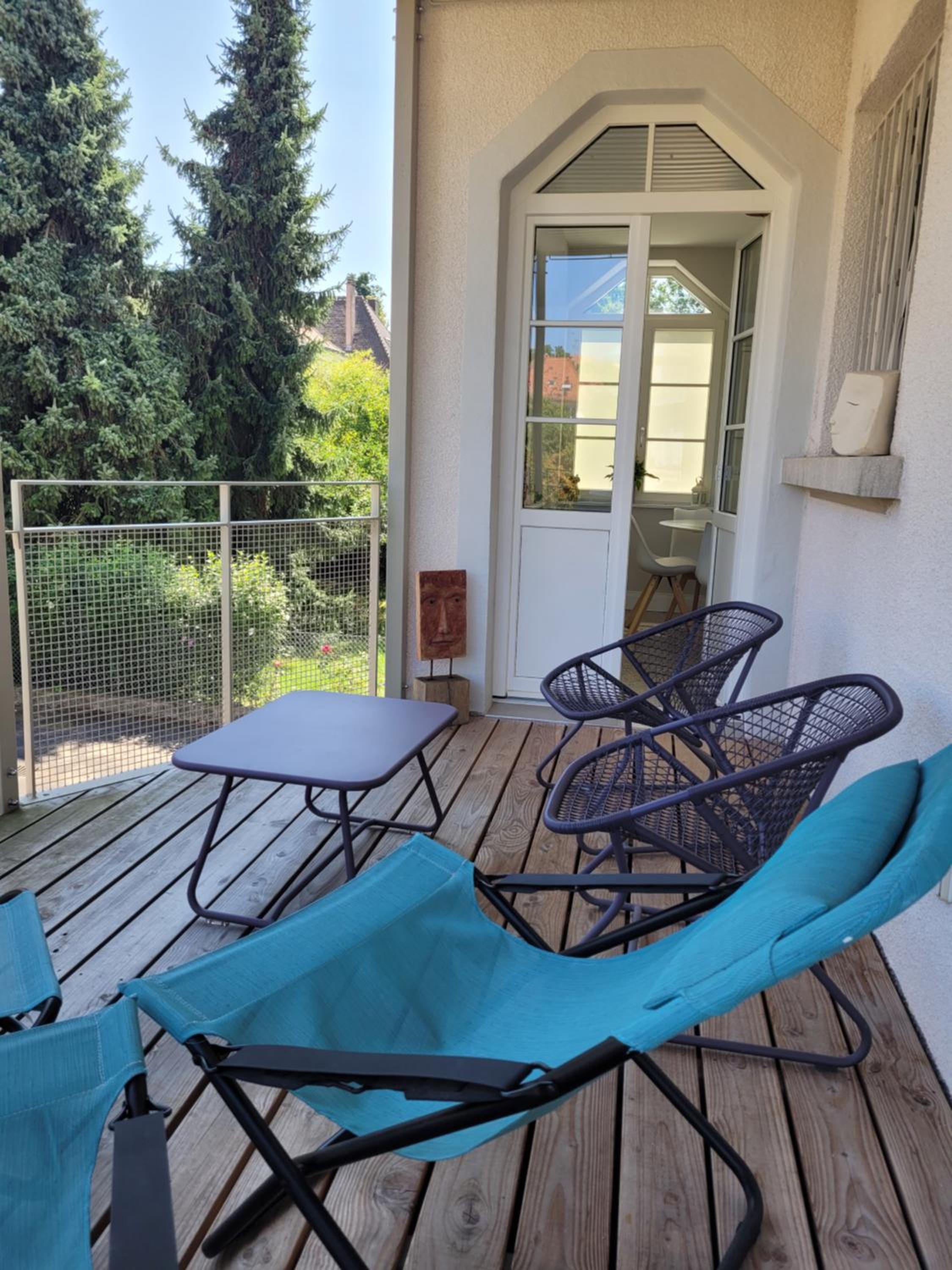 Le cocon d'Emma, terrasse, jardin et élégance dans maison de Maître
