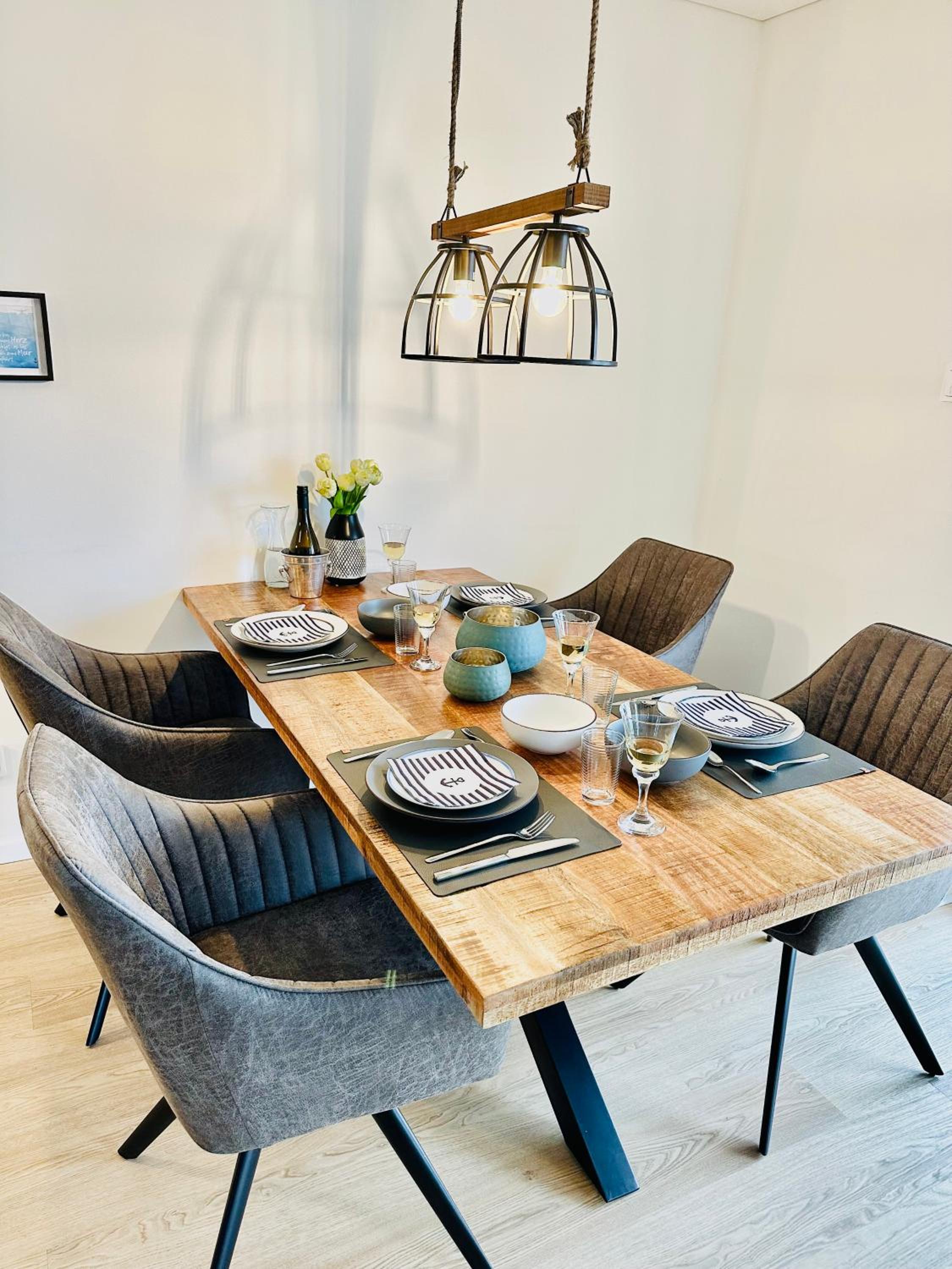 Nordlicht, Olpenitz - moderne Ferienwohnung in direkter Strandnähe mit eigenem Eingang, Sauna, Kaminofen, Terrasse und Parkplatz