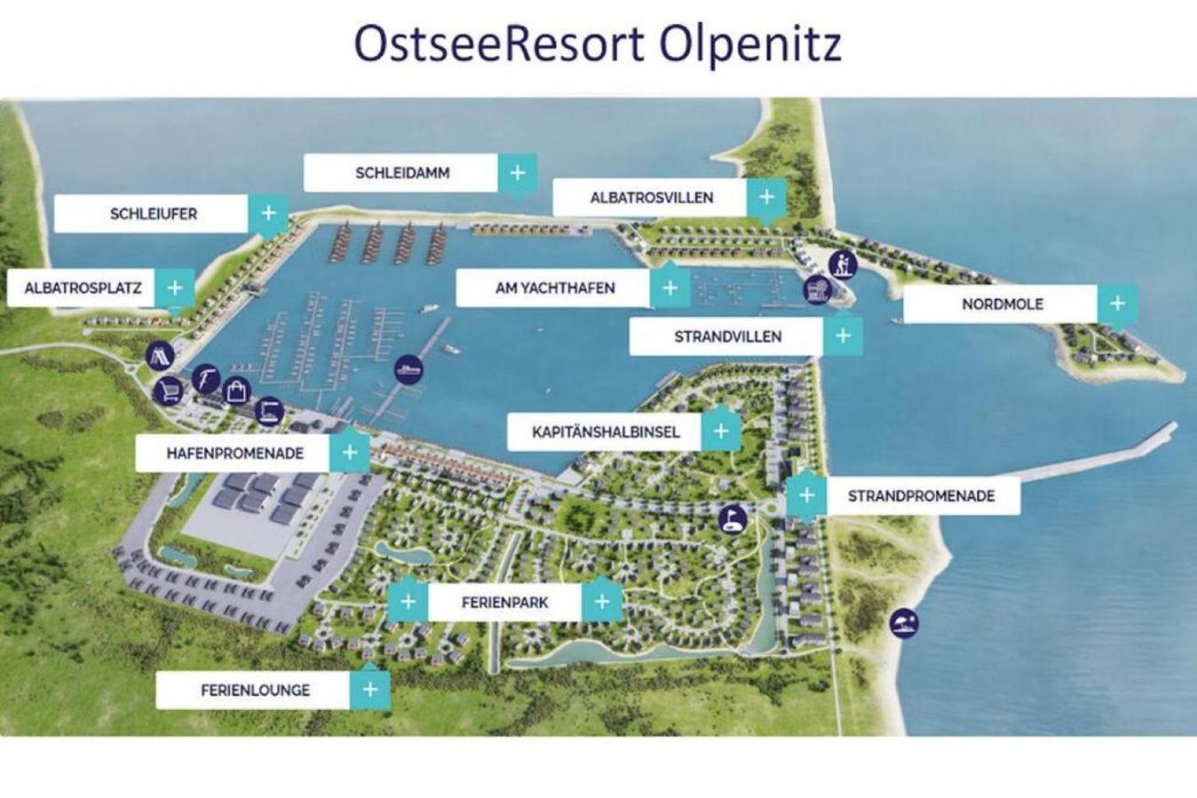 Surfbude, Olpenitz - moderne Ferienwohnung in direkter Strandnähe mit eigenem Eingang, Sauna, Kaminofen, Balkonterrasse und Parkplatz