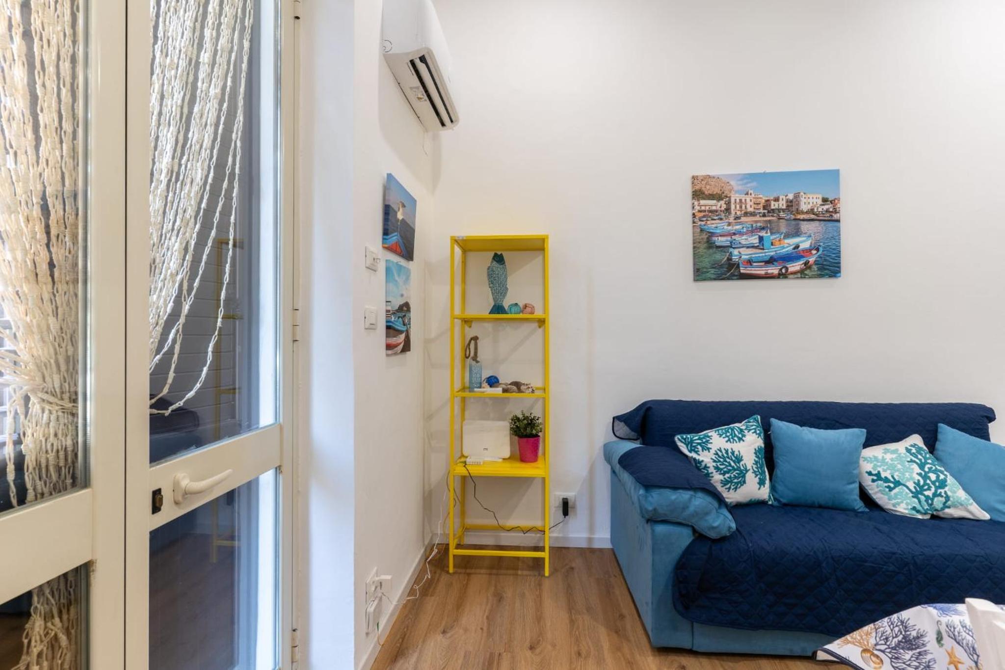 Antony Mondello Guest House, appartamento a 1 minuto a piedi dalla spiaggia di Mondello