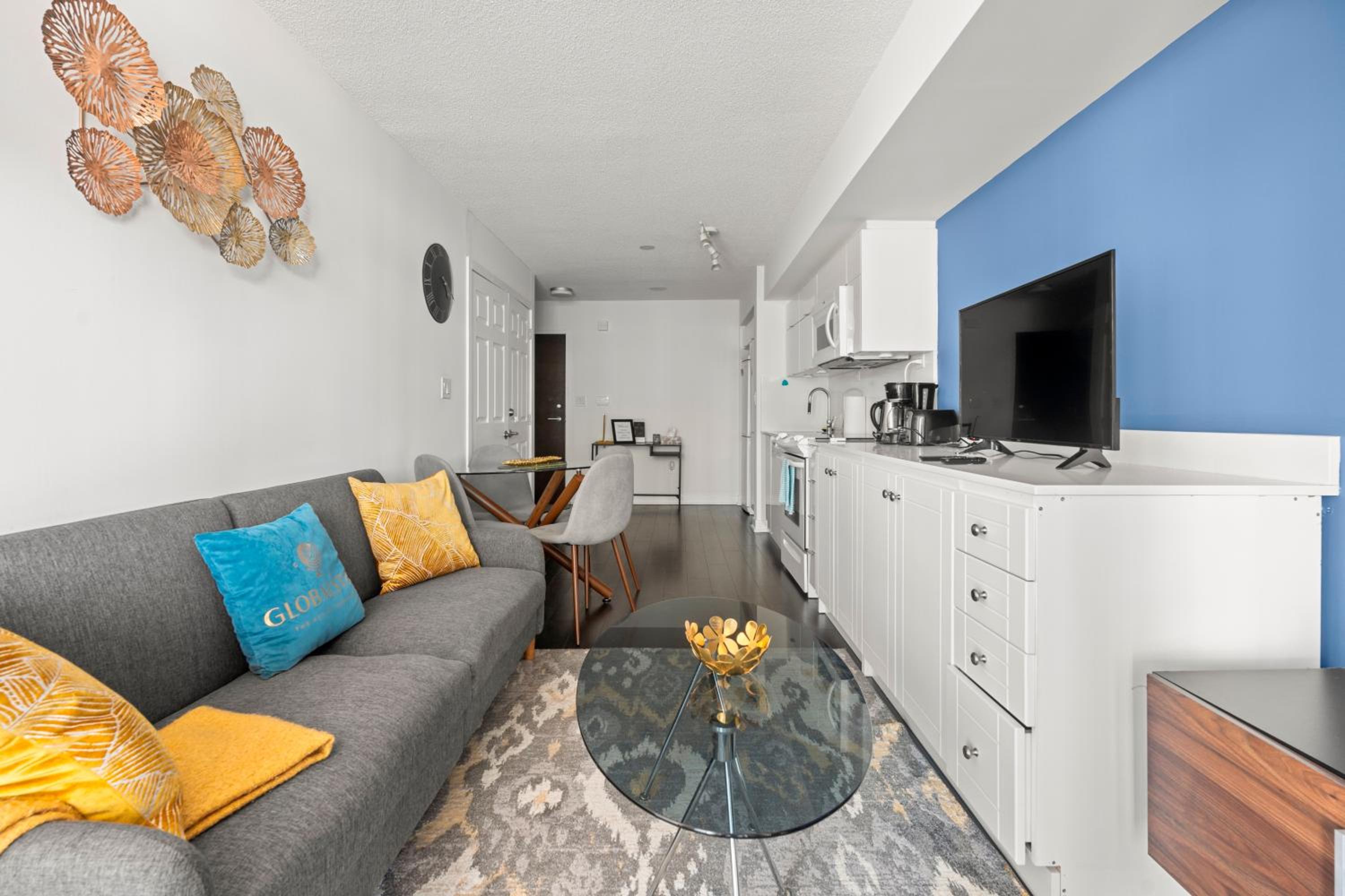 City and Lake View 1 Bedroom plus Den Condo Iceboat Terrace Downtown Toronto