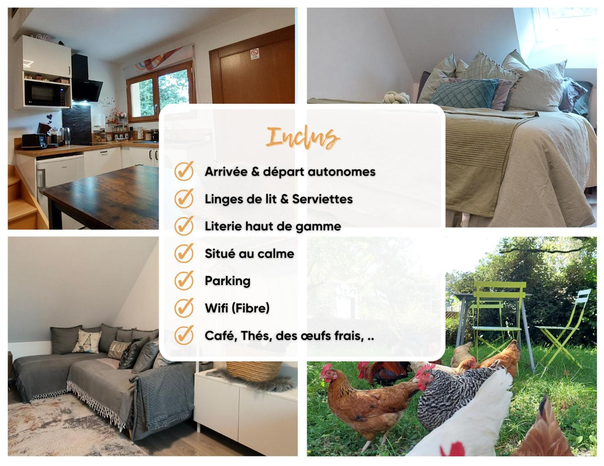 Studio duplex à Savenay - Escapade confort entre Nantes & l'océan