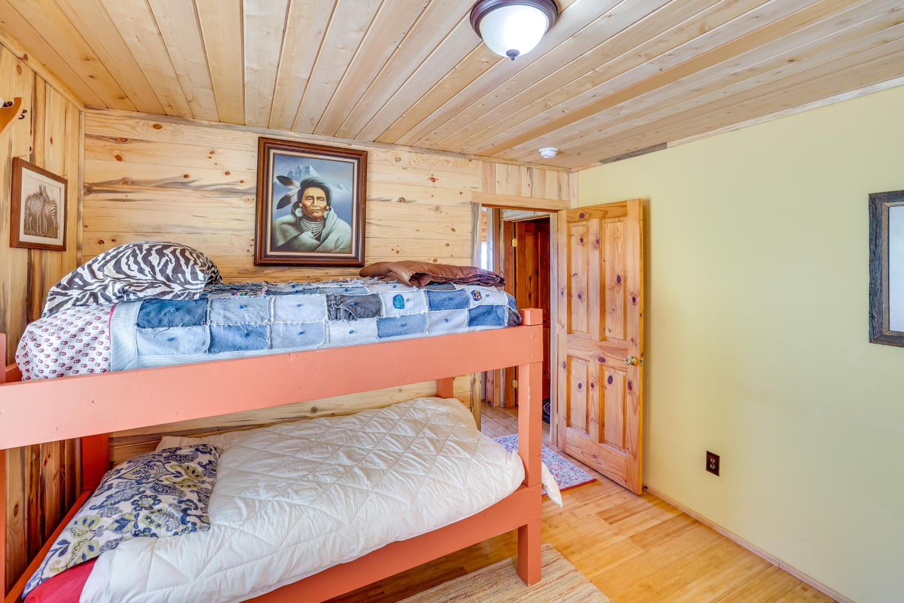 Pet-Friendly Cabin on 10 Acres in Joseph Private!