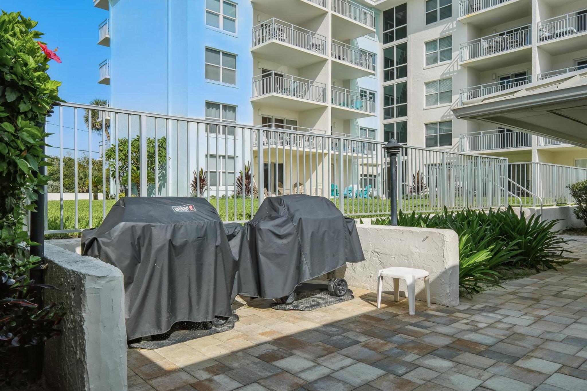 Oceanfront ground floor patio with unbelievable views! Complex has amenities for the whole family!