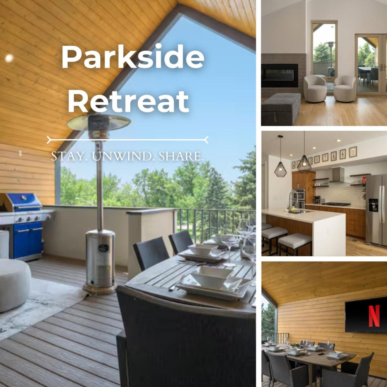 Parkside Retreat Outdoor Living and Movie Loft