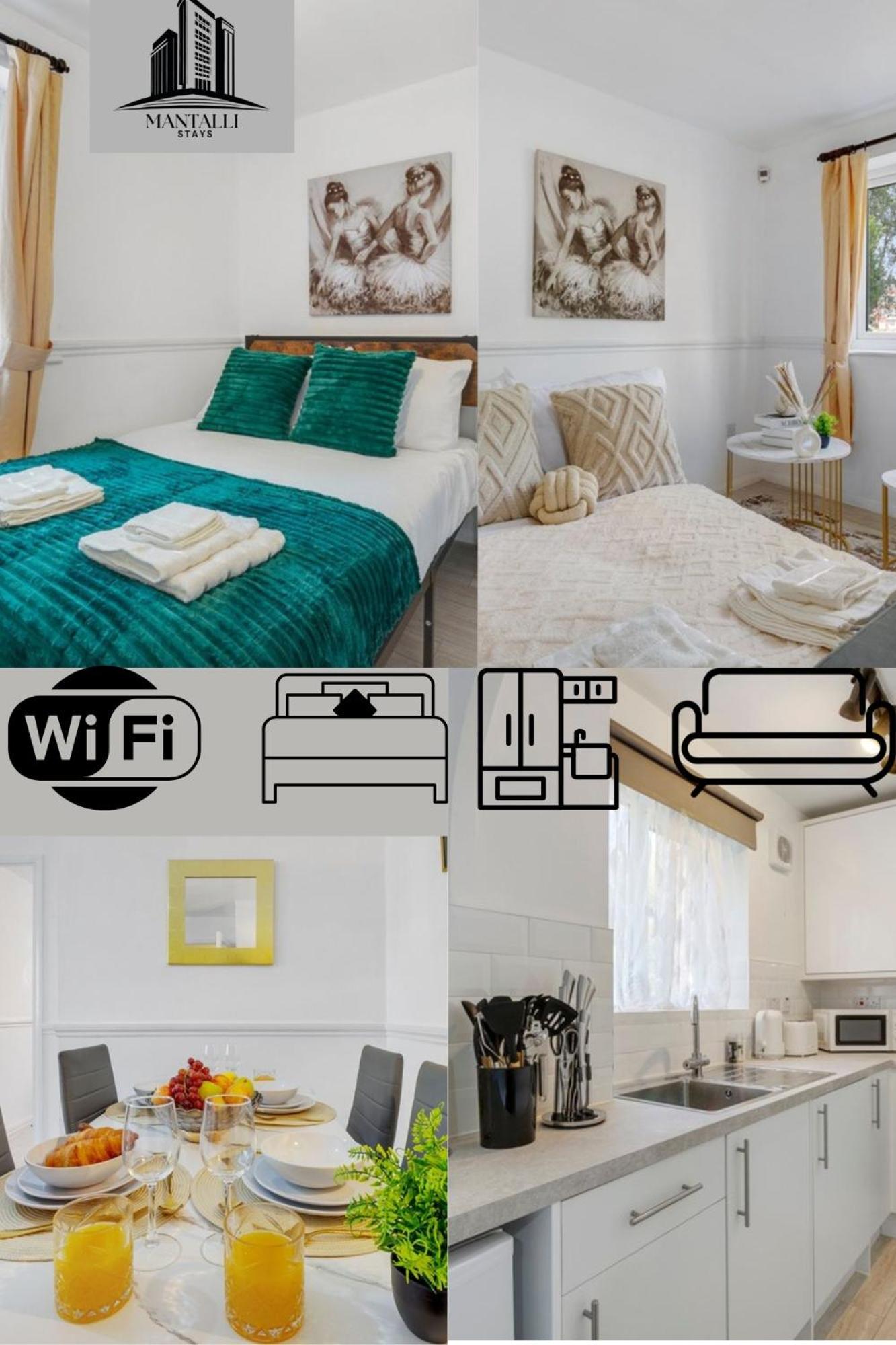 Cosy flat, 10 Mins to Central London & Tottenham stadium with Parking and WIFI