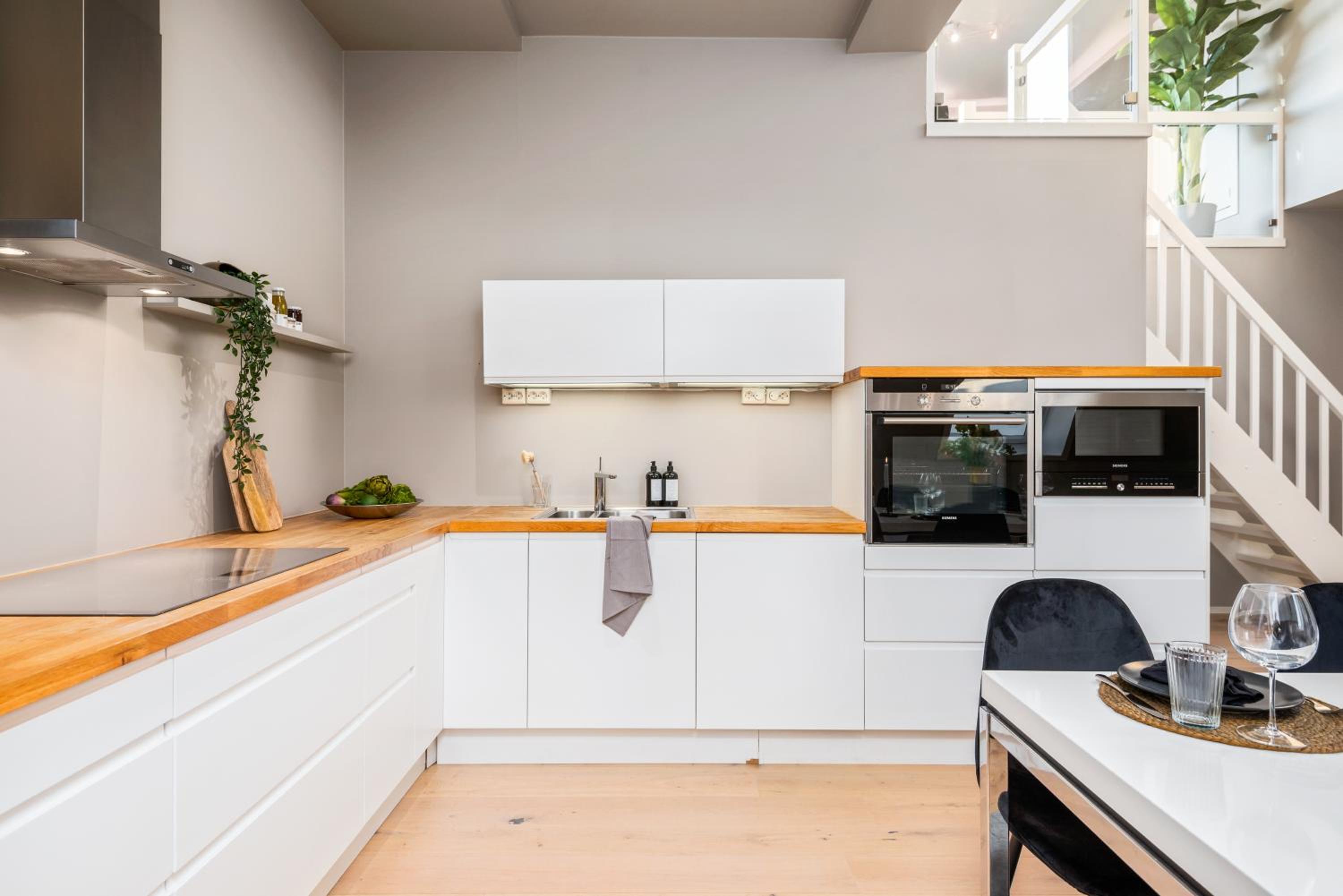Two bedroom penthouse with large living room and rooftop in the city centre of Trondheim